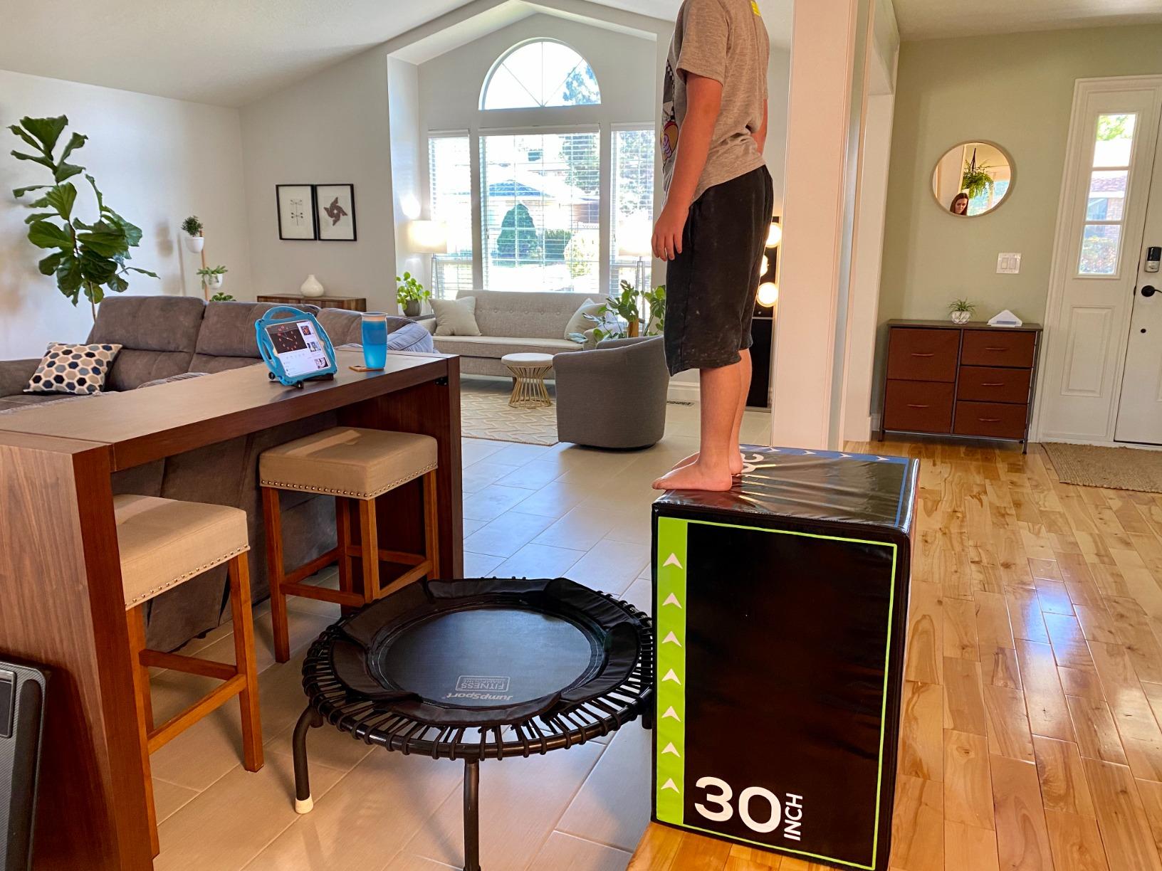 BalanceFrom 3-in-1 Foam Plyometric Jump Box for Home Gym with Multiple Height Options - Versatile Plyo with Non-Slip Surface for Strength, HIIT, Step-Ups, and Agility Training customer photo 2