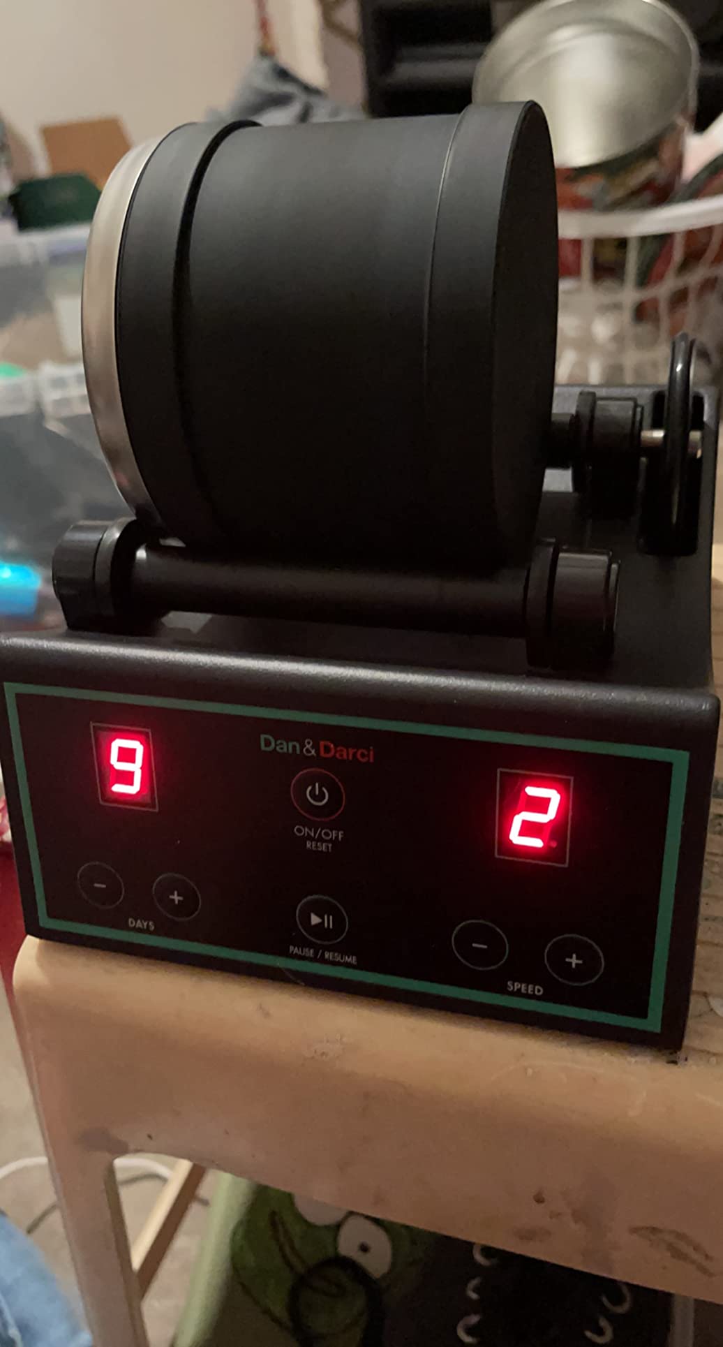 Dan&Darci Advanced Professional Rock Tumbler Kit - with Digital 9-Day Polishing Timer & 3 Speed Settings - Turn Rough Rocks into Beautiful Gems : Great Science & STEM Geology Toy for Kids All Ages customer photo 2