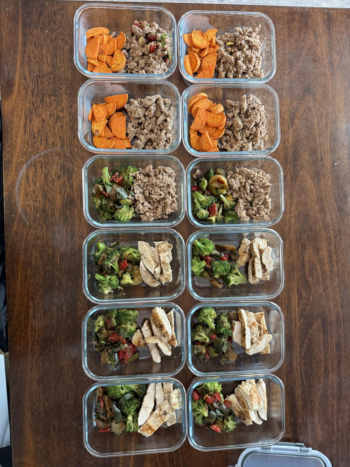 M MCIRCO [8-Pack,30 oz] Glass Meal Prep Containers,Glass Food Storage Containers,Airtight lunch Containers with Lids, Microwave, Oven, Freezer and Dishwasher Friendly, BPA Free customer photo 2