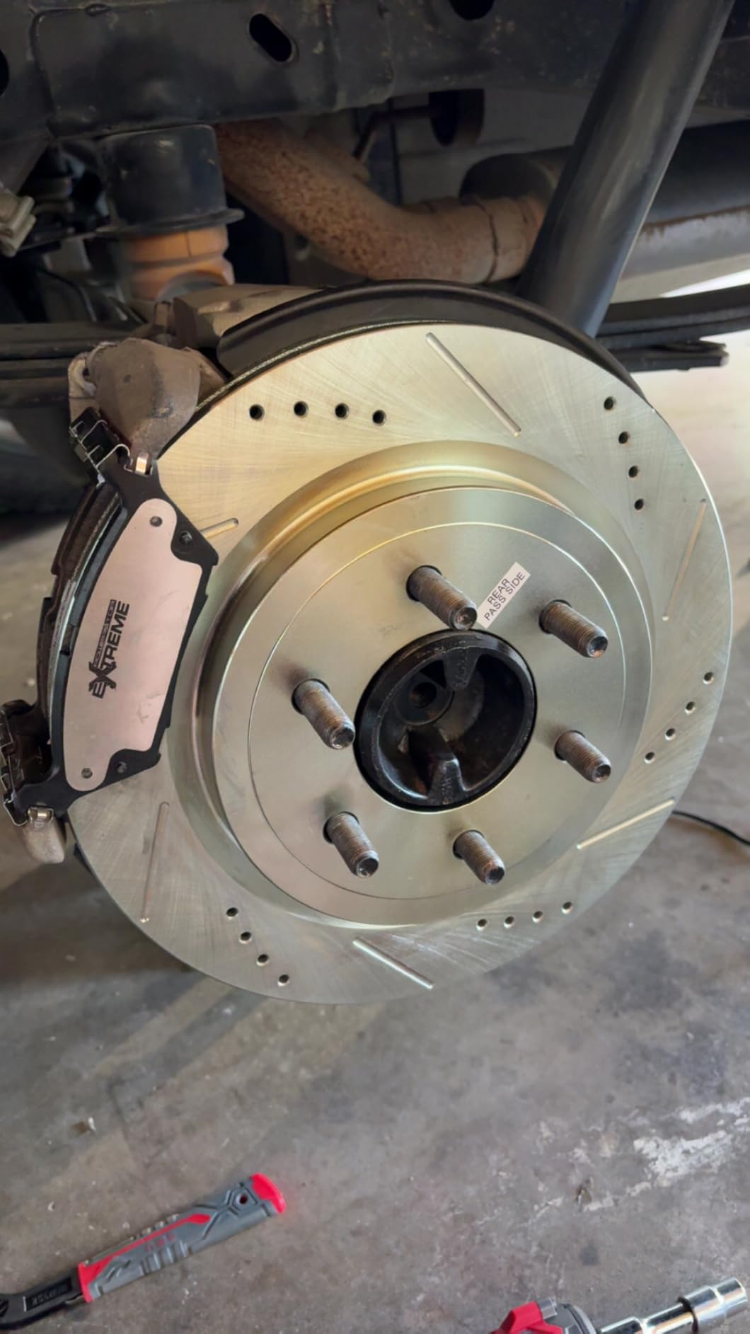 PowerStop Z36 Truck & Tow Brake Pad & Rotor Kit Front & Rear K8026-36 | Ford F-150, Ford Expedition, Lincoln Navigator Carbon Fiber Ceramic Brake Pads + Drilled & Slotted Rotors customer photo 1
