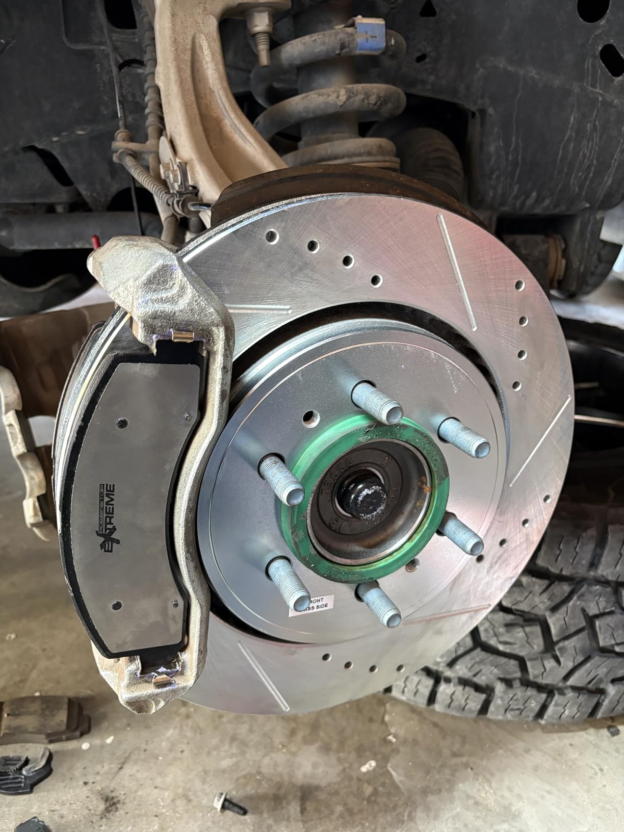 PowerStop Z36 Truck & Tow Brake Pad & Rotor Kit Front & Rear K8026-36 | Ford F-150, Ford Expedition, Lincoln Navigator Carbon Fiber Ceramic Brake Pads + Drilled & Slotted Rotors customer photo 2