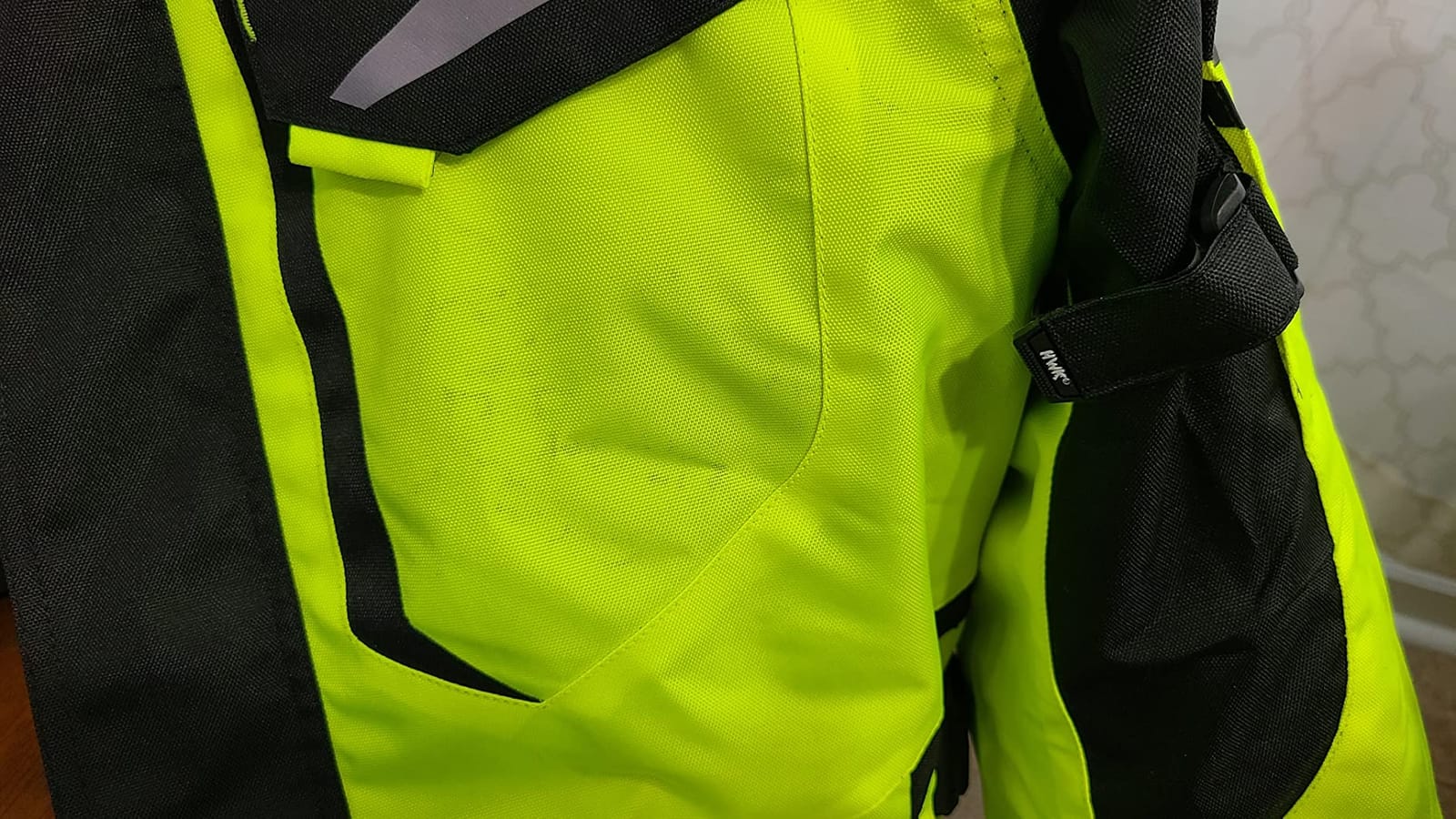 HWK Adventure Motorcycle Jacket Men with CE Armor, 600D Cordura, All-Season customer photo 1