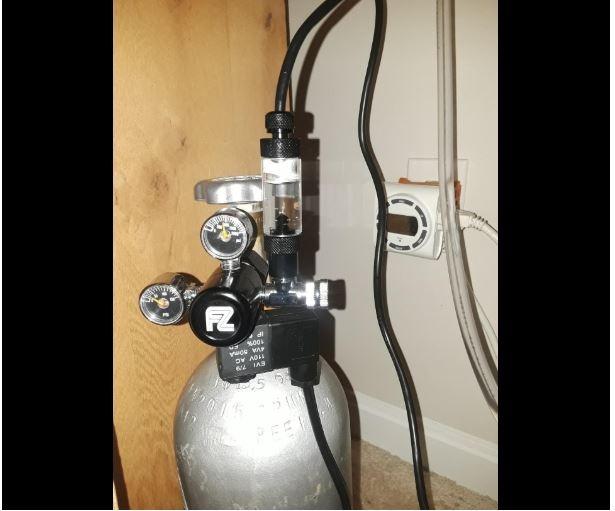 FZONE Aquarium Co2 Regulator DC Solenoid with Bubble Counter and Check Valve Plant Grow DIY CO2 System CGA320 Side Open Cylinder customer photo 2