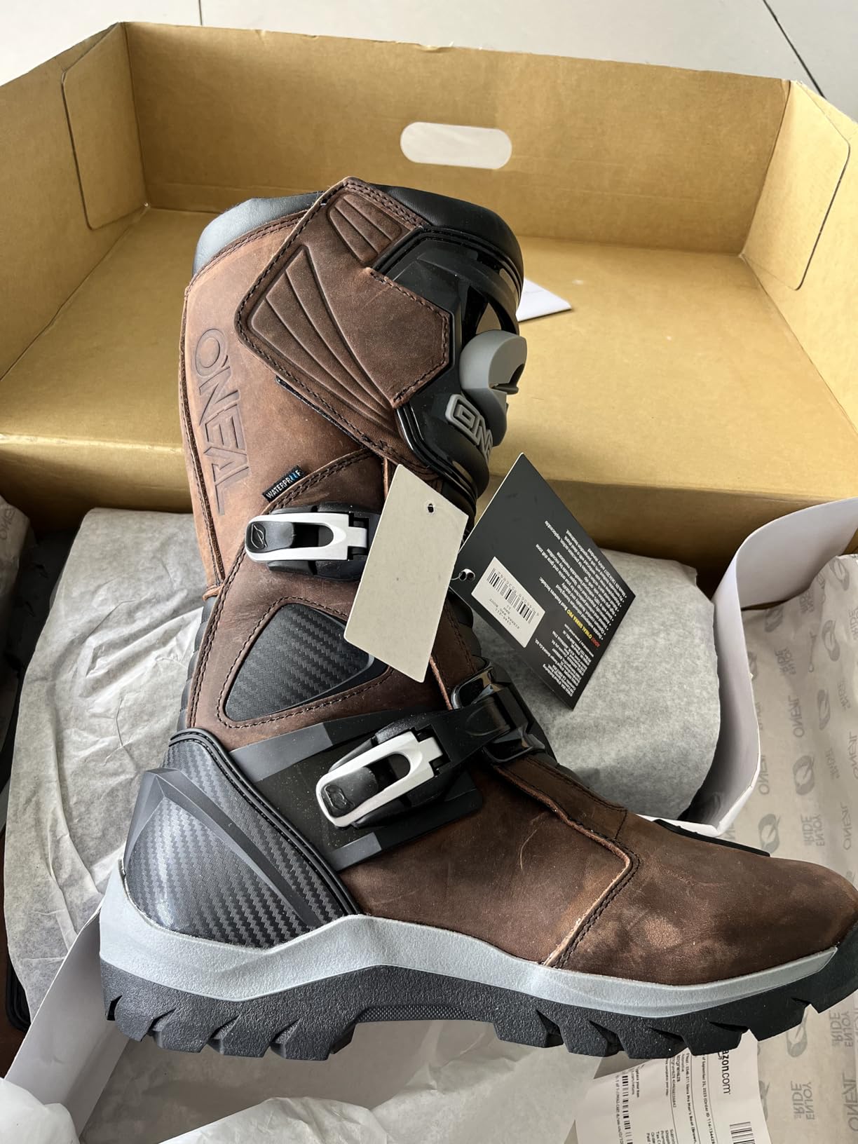 O'Neal Sierra PRO WP Motorcycle Boot customer photo 1