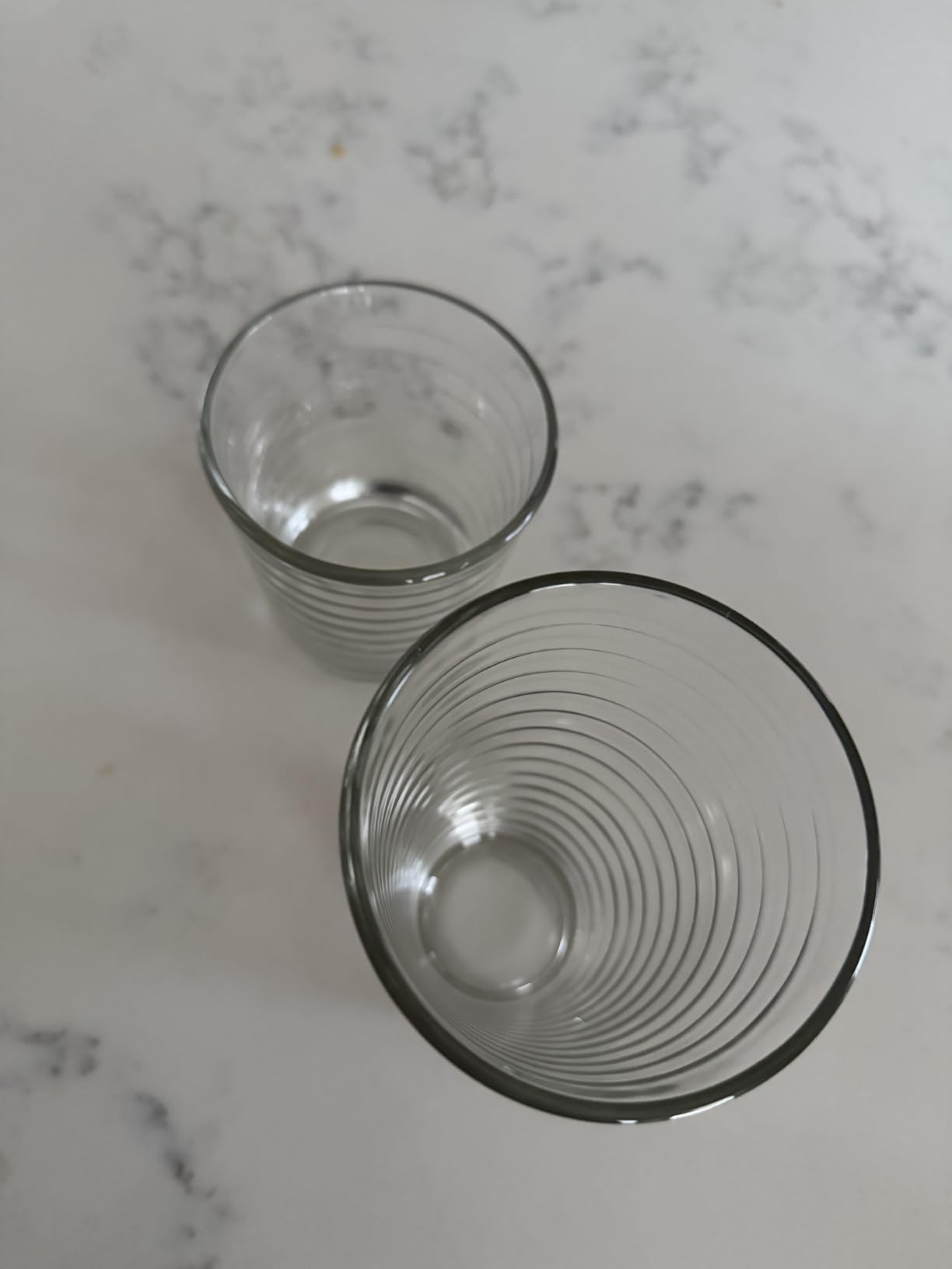 Libbey Polaris Axis Tumbler & Rocks Drinking Glasses Set of 16, Glass Cups customer photo 2