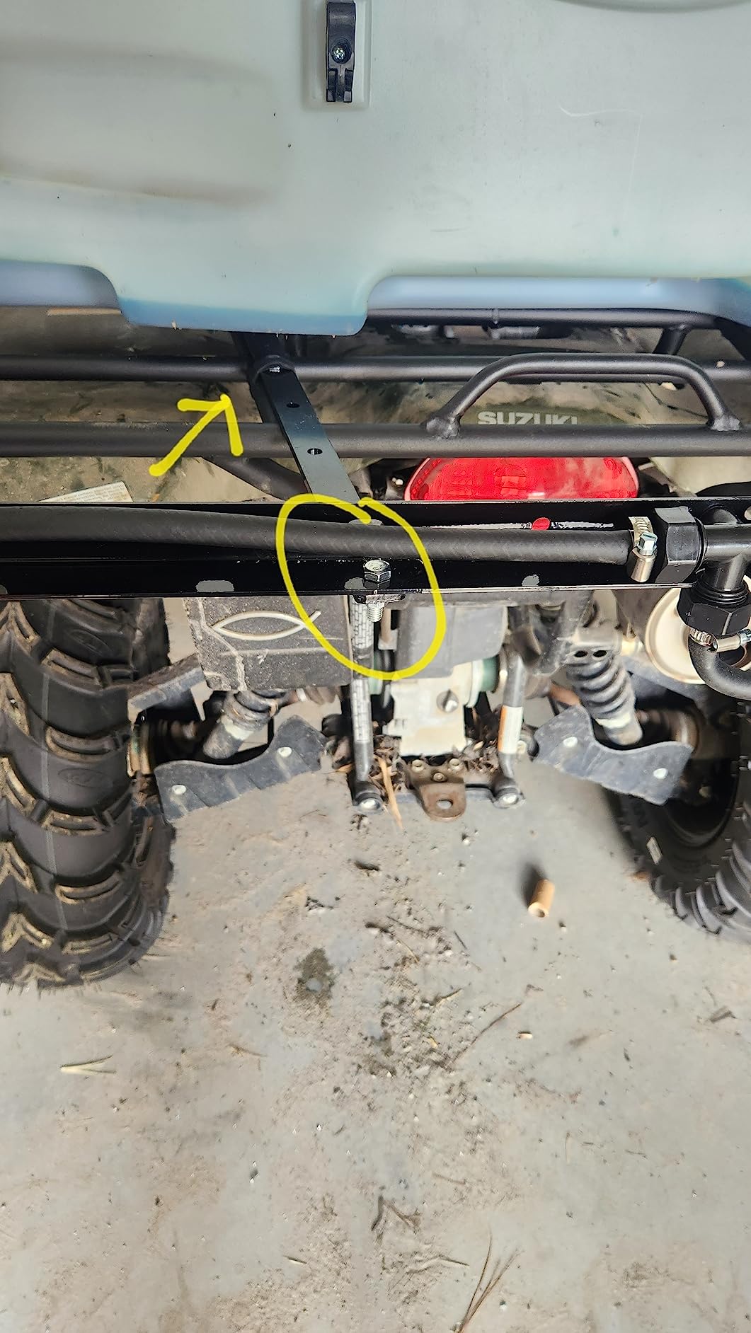 Chapin 6428 ATV Boom Kit with 7 Ft. Spray Pattern, Adjustable Height Brackets, Powder Coated Steel Frame customer photo 1