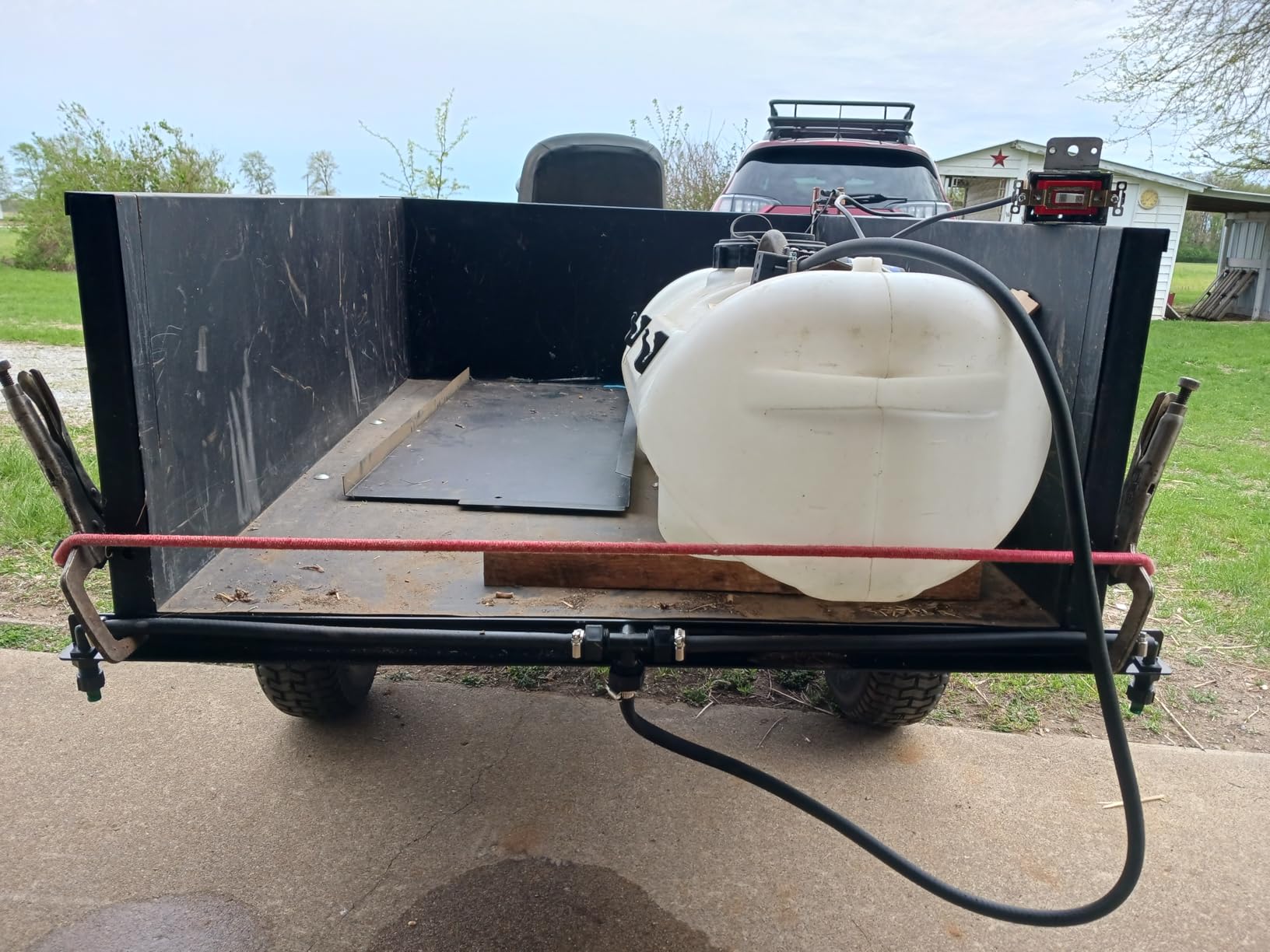 Chapin 6428 ATV Boom Kit with 7 Ft. Spray Pattern, Adjustable Height Brackets, Powder Coated Steel Frame customer photo 2