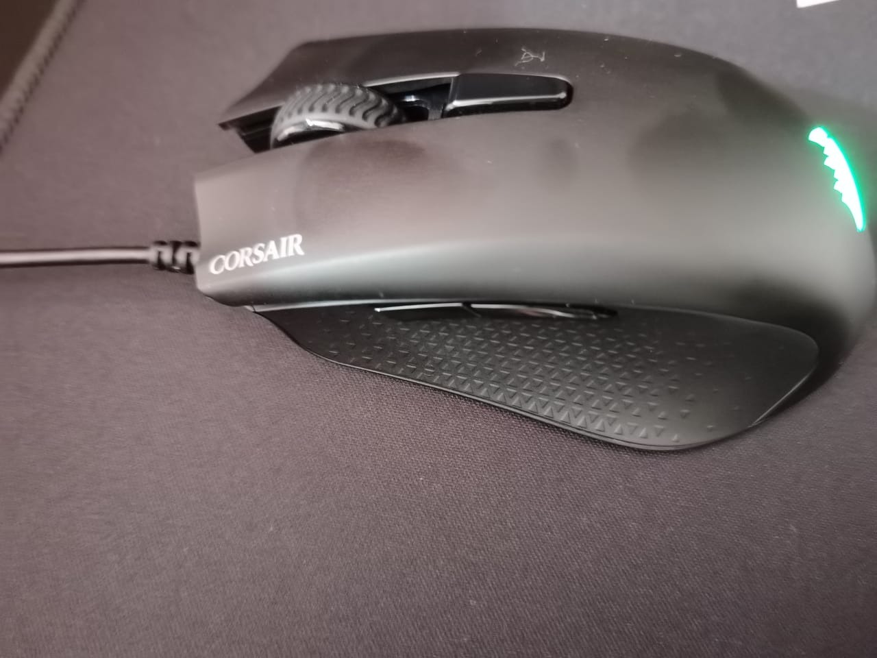 Corsair Harpoon PRO RGB Wired Lightweight FPS/MOBA Gaming Mouse - 12,000 DPI - 6 Programmable Buttons - iCUE Compatible - PC, Mac, PS5, PS4, Xbox - Black customer photo 1