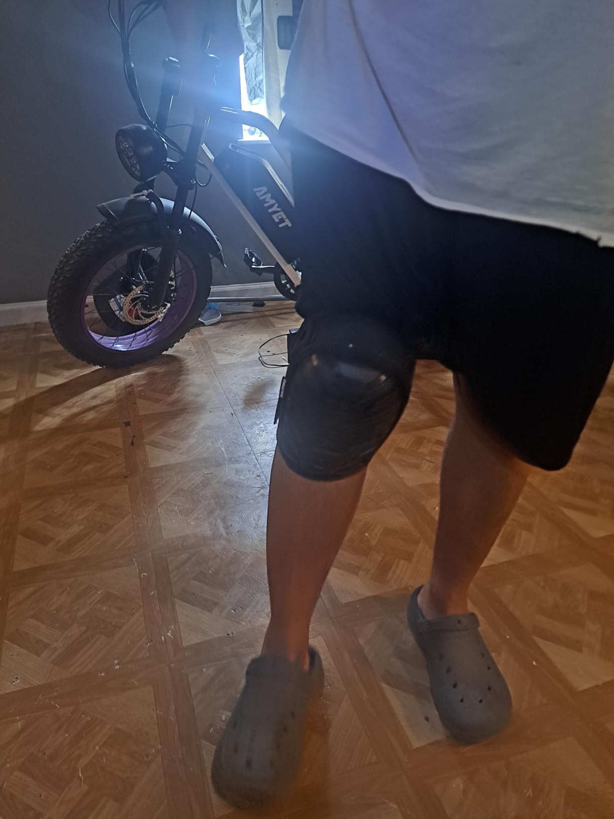 Professional Knee Pads for Work - Heavy Duty Foam Padding Gel Construction Knee Pads with Strong Double Straps - Comfortable Knee Protection for Indoor and Outdoor Use (Knee High) customer photo 2