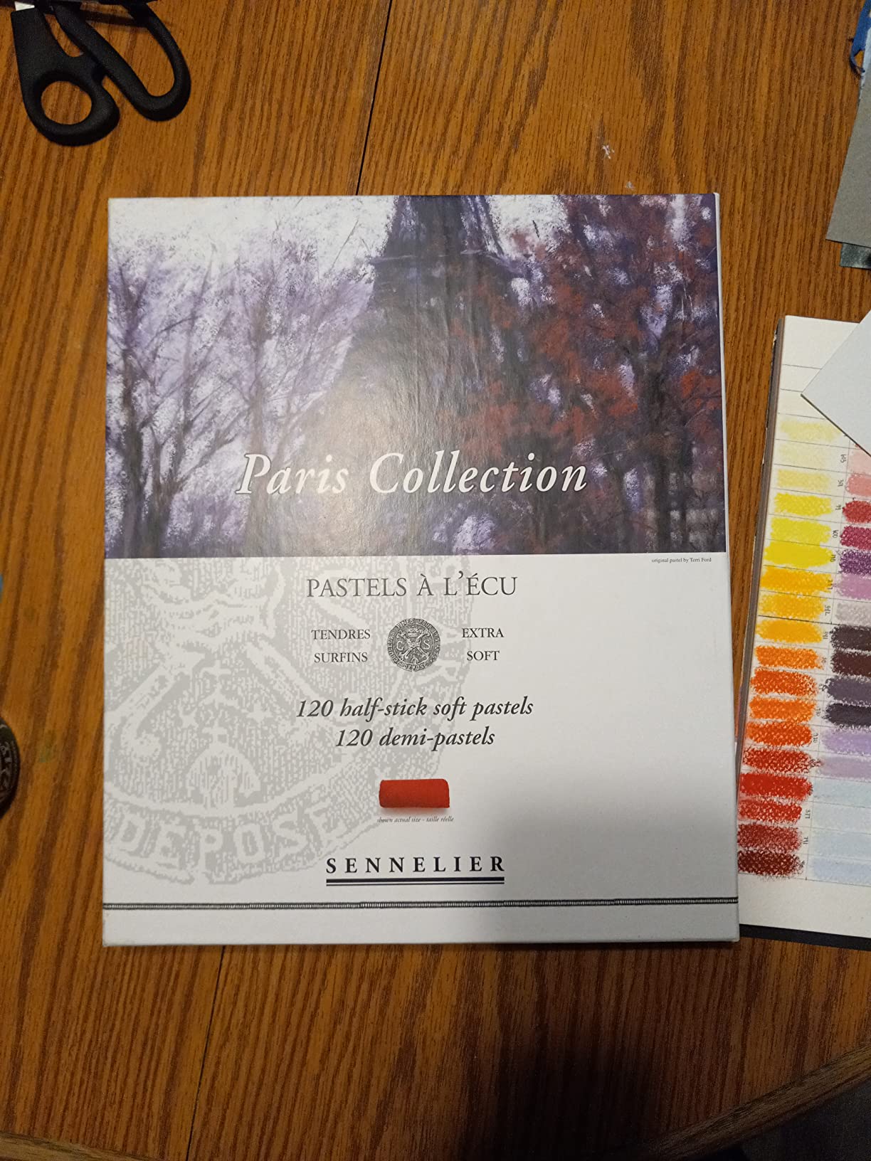 SENNELIER Extra-Soft French Half Pastel Professional Artist Box Set, 40-Colors customer photo 1