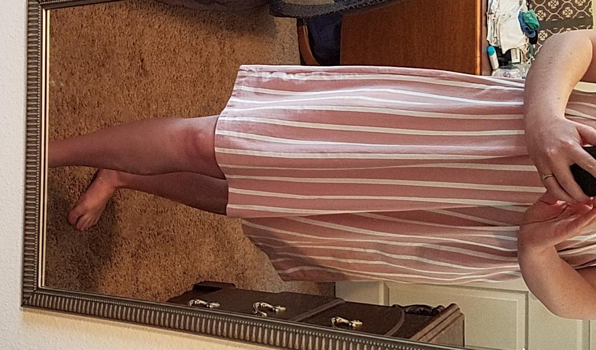 BBHoping Women's Summer Short Sleeve Maternity Dress for Baby Shower customer photo 1