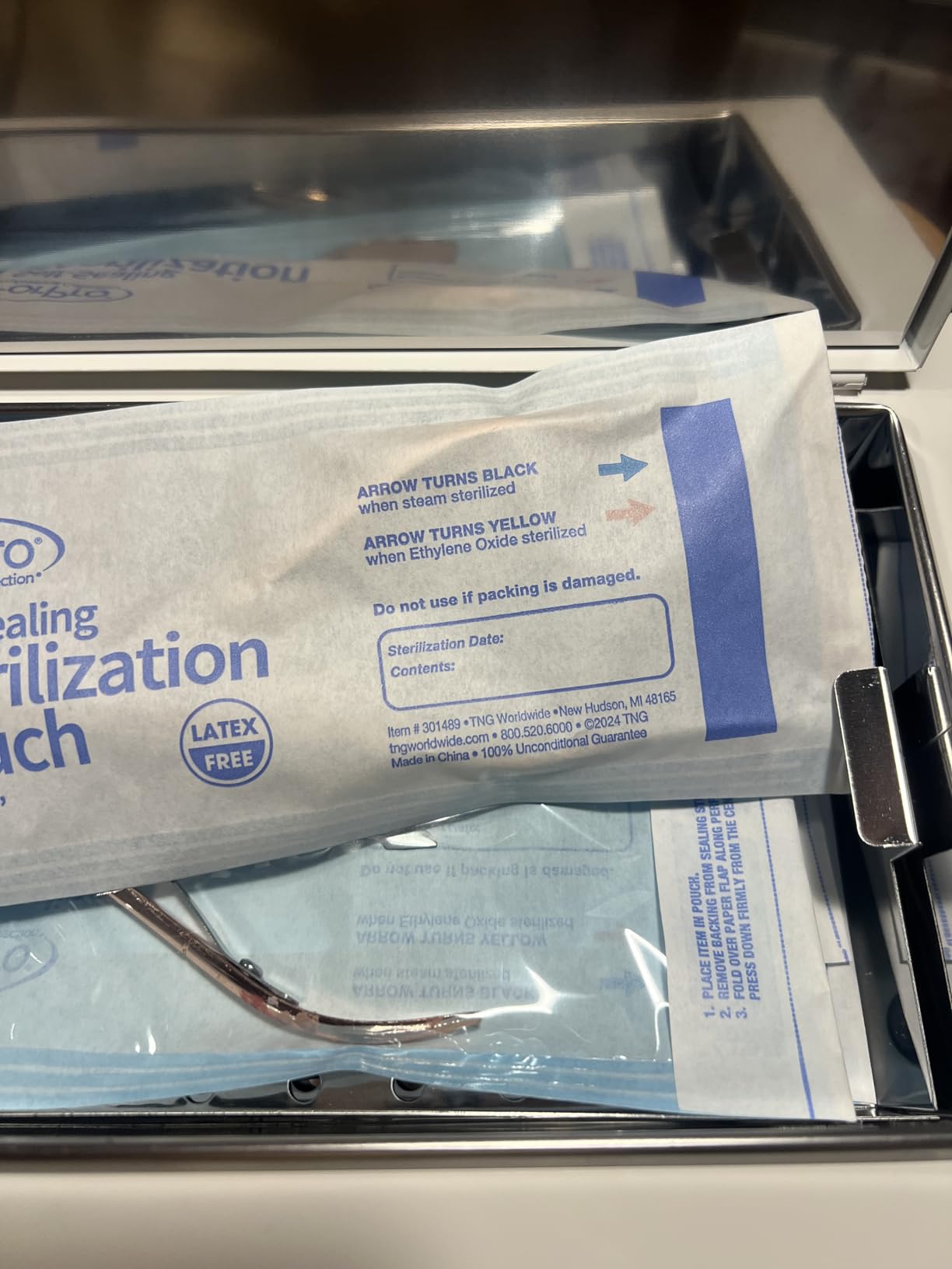 High Temperature Sterilizer Dry Heat Nail Tool Dental Tool Sterilizer 1.5L | Soiiw Autoclave Machine customer photo 2