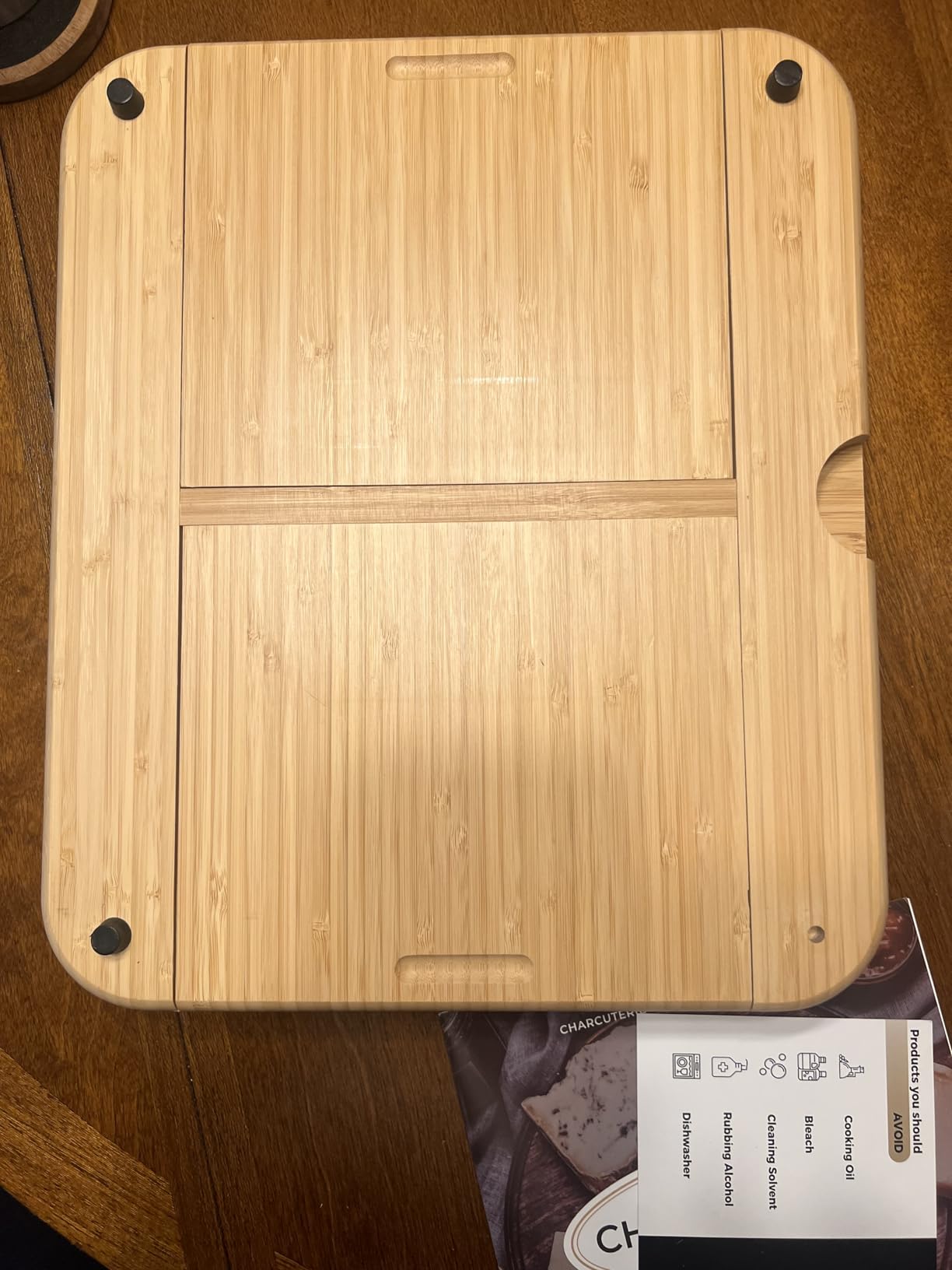 SMIRLY Charcuterie Boards Set, Large Cheese Board Set, Bamboo | House Warming Gift, Wedding Gift for Couple, Bridal Shower Gift, Cheese Board Gift Set, Detachable Drawer Design, 3-Drawer customer photo 2