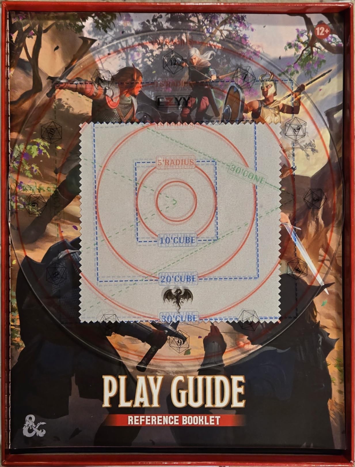 CZYY DND AOE Spell Template, Acrylic Area Damage Effect Marker customer photo 1