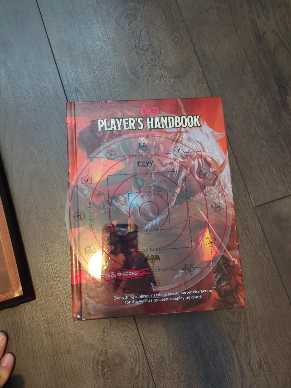CZYY DND AOE Spell Template, Acrylic Area Damage Effect Marker customer photo 2