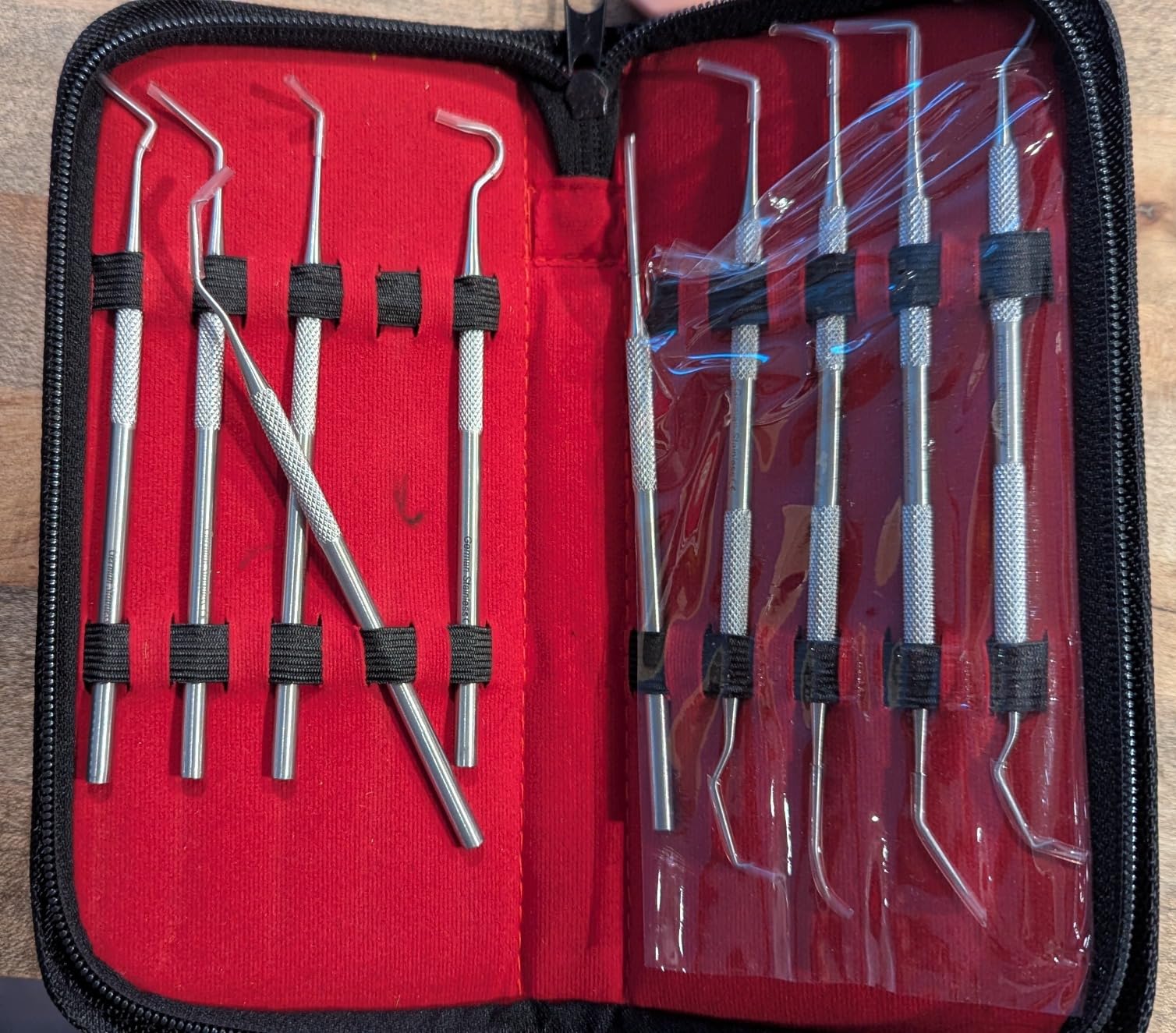 Set of 10 Stainless Steel Precision Micro Probe Set Combo, 5.5 inch- 6 inch Overall Length customer photo 2