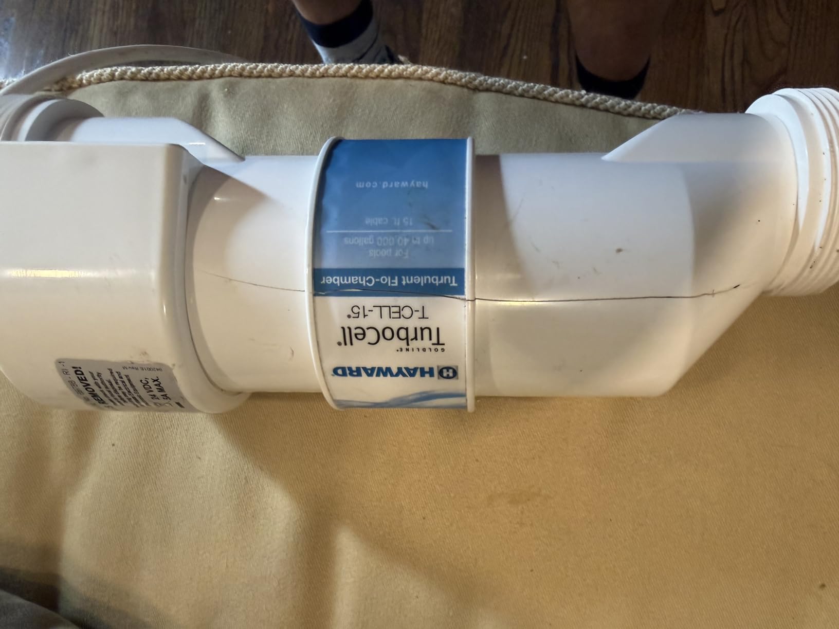 Hayward TurboCell Salt Cell for Pool Chlorination T-CELL-15 40,000 Gallons | W3T-CELL-15 Salt Chlorine Generator for In-Ground Pools T-15 Turbo Cell customer photo 1