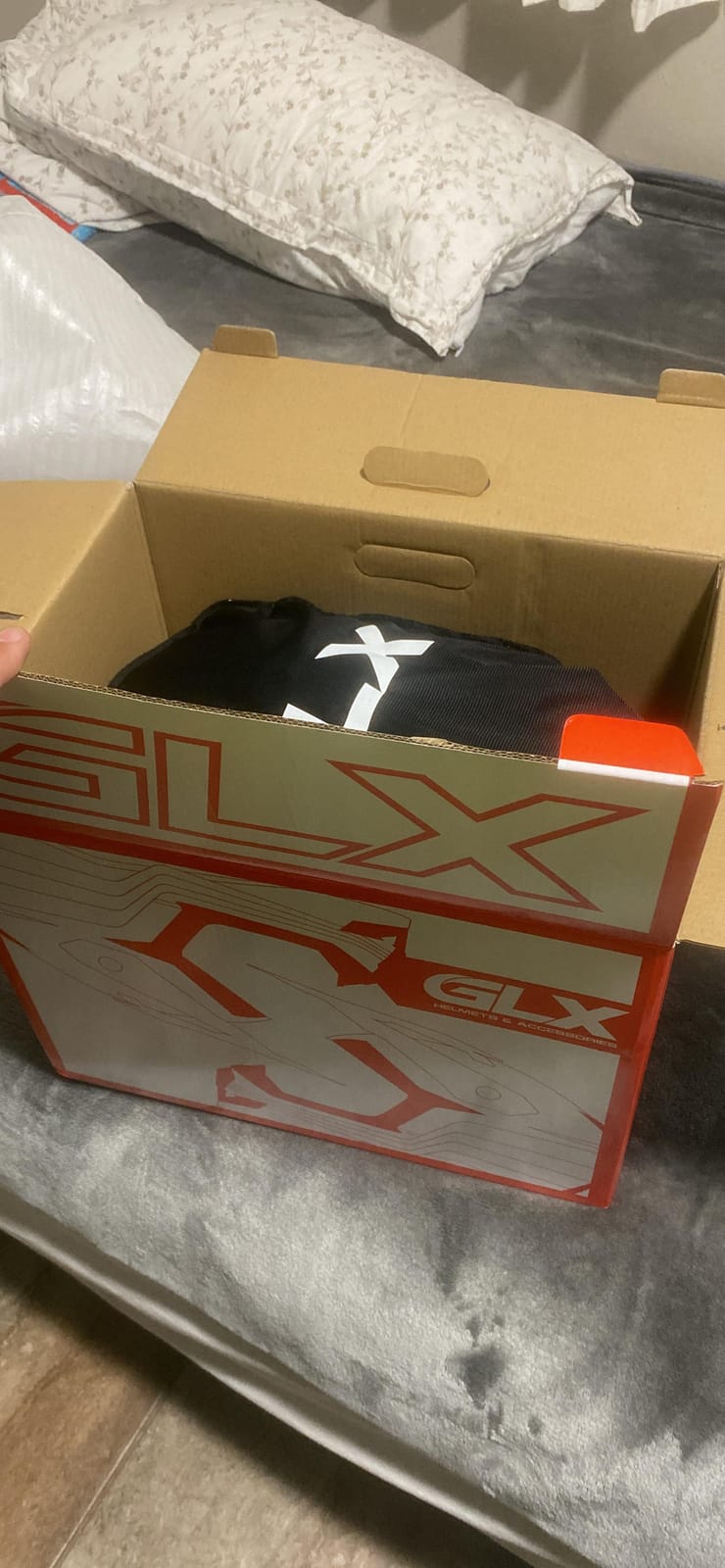 GLX GX23 Full-Face Dirt Bike Motocross Motorcycle Helmet, DOT | Unbreakable Off-Road Confidence customer photo 2