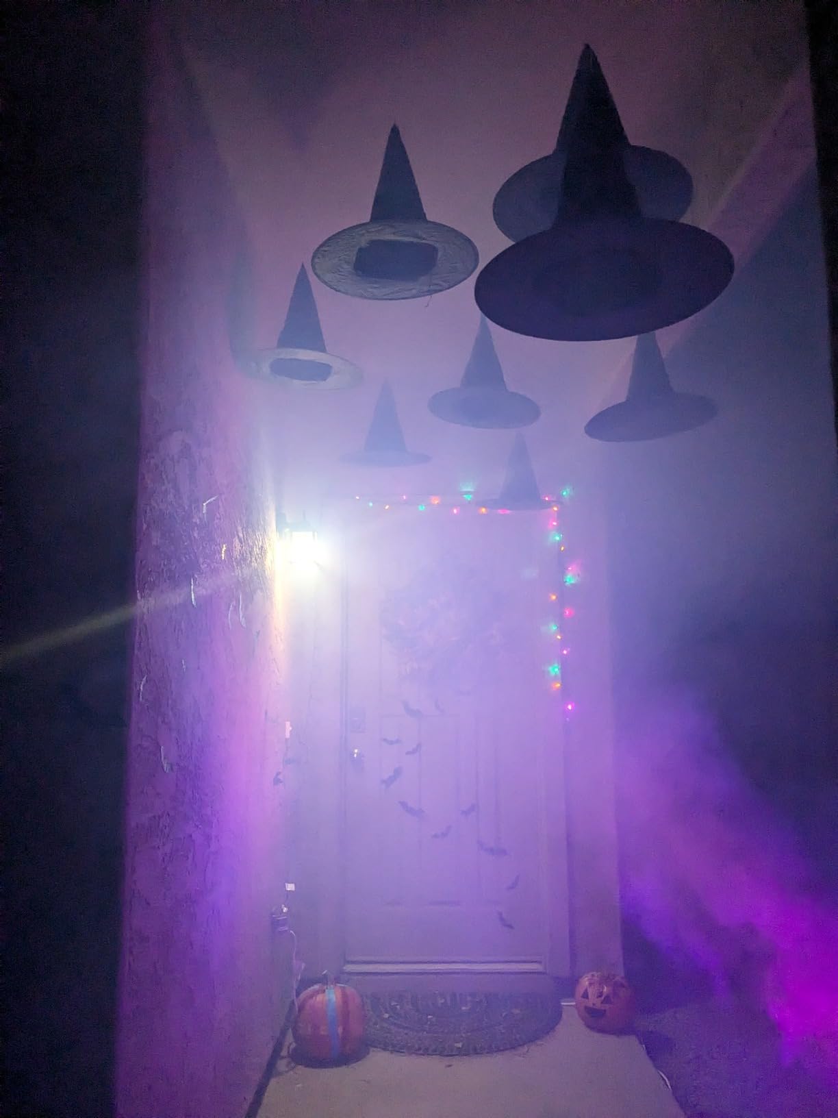AGPTEK Fog Machine, 12 Colors, 600W Smoke Machine, Low Fluid Auto Shutoff | Upgrade Auto Mode, Wireless Remote, 12 LED Lights Effect, Dry Run Protect,Wedding Halloween Party DJ Stage,Indoor Outdoor Use customer photo 2