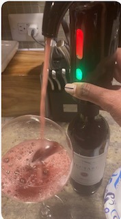 Wine Aerator Electric Wine Decanter Best Sellers One Touch Red -White Wine Accessories Aeration Work with Wine Opener for Beginner Enthusiast - Spout Pourer - Great Fathers Day Gift customer photo 1