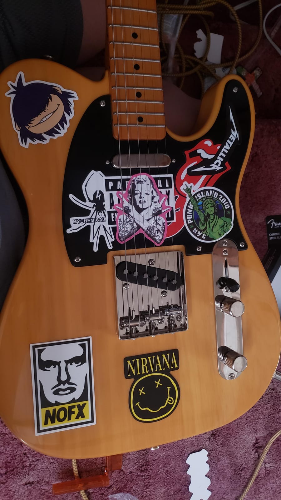 Squier Classic Vibe 50s Telecaster Electric Guitar, Butterscotch Blonde customer photo 2