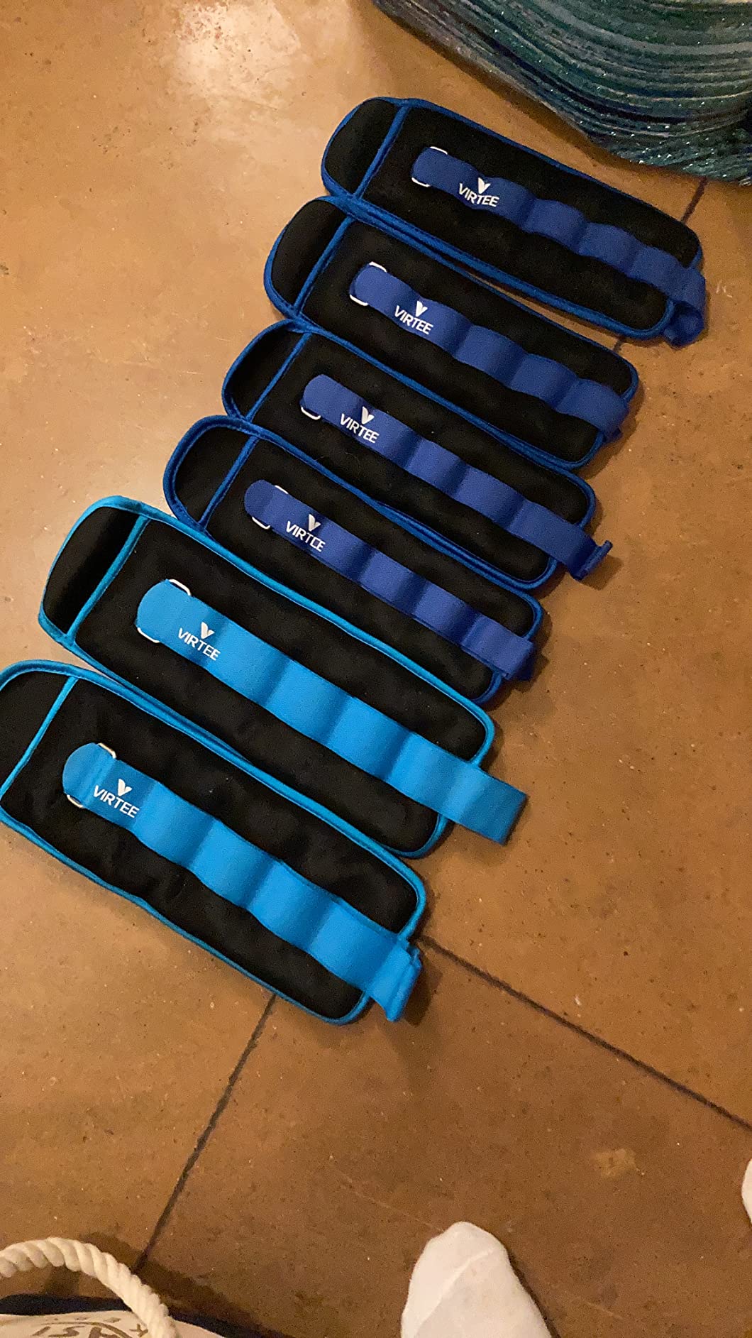 Ankle/Wrist Weights for Women, Men, Kids - Arm Leg Weights Set with Adjustable Strap - Running, Jogging, Gymnastic, Physical Therapy, Fitness - Choice of 1 lb 2 lbs 3 lbs 4 lbs 6 lbs 8 lbs 10 lbs customer photo 2
