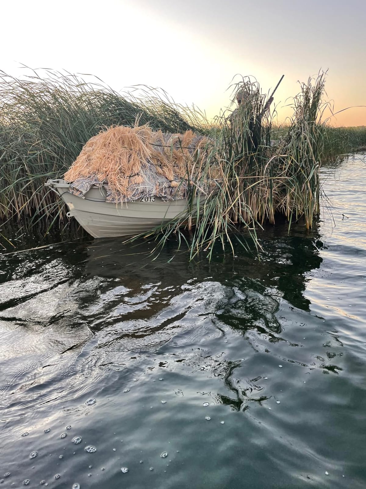 1400 Series Boat Blind, Karma Wetland, 14' to 15' Boats customer photo 1