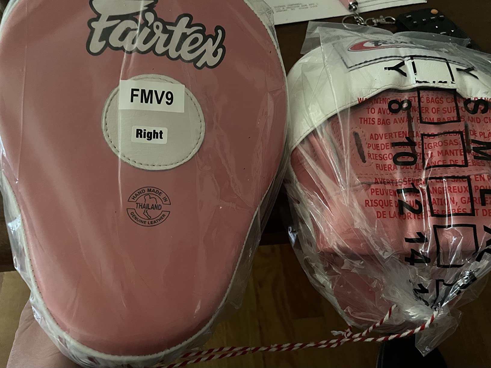 Fairtex FMV9 Contoured Focus Mitts | Striking Accuracy & Protection for Boxing, Muay Thai, Kickboxing | Ergonomic Design, Soft Padding, Secure Fit Leather customer photo 1
