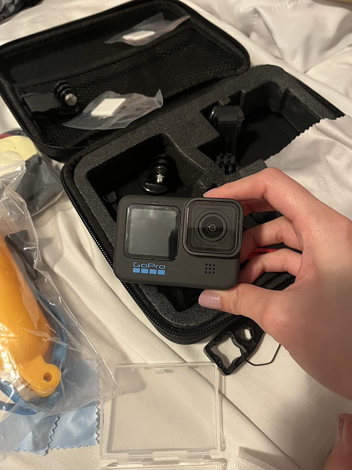 Accessory Pack for GoPro Hero 13 12 11 10 9 Black(DT06) | Top 10 Full Essential Accessories Kit with Waterproof Protective Housing Case for Go Pro 13 12 11 10 9 Camera customer photo 2