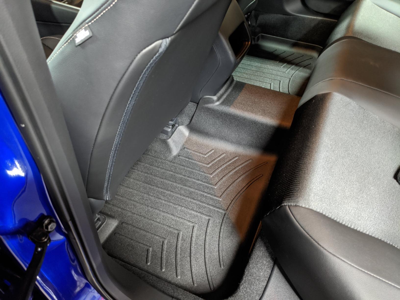 WeatherTech Custom Fit FloorLiners for Honda Accord Hybrid, Accord, 1st & 2nd Row (441264-1-2), Black customer photo 1