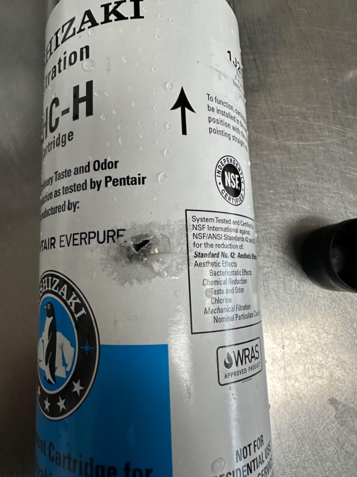 Hoshizaki 4HC-H, Replacement Water Filter Cartridge (1) customer photo 1
