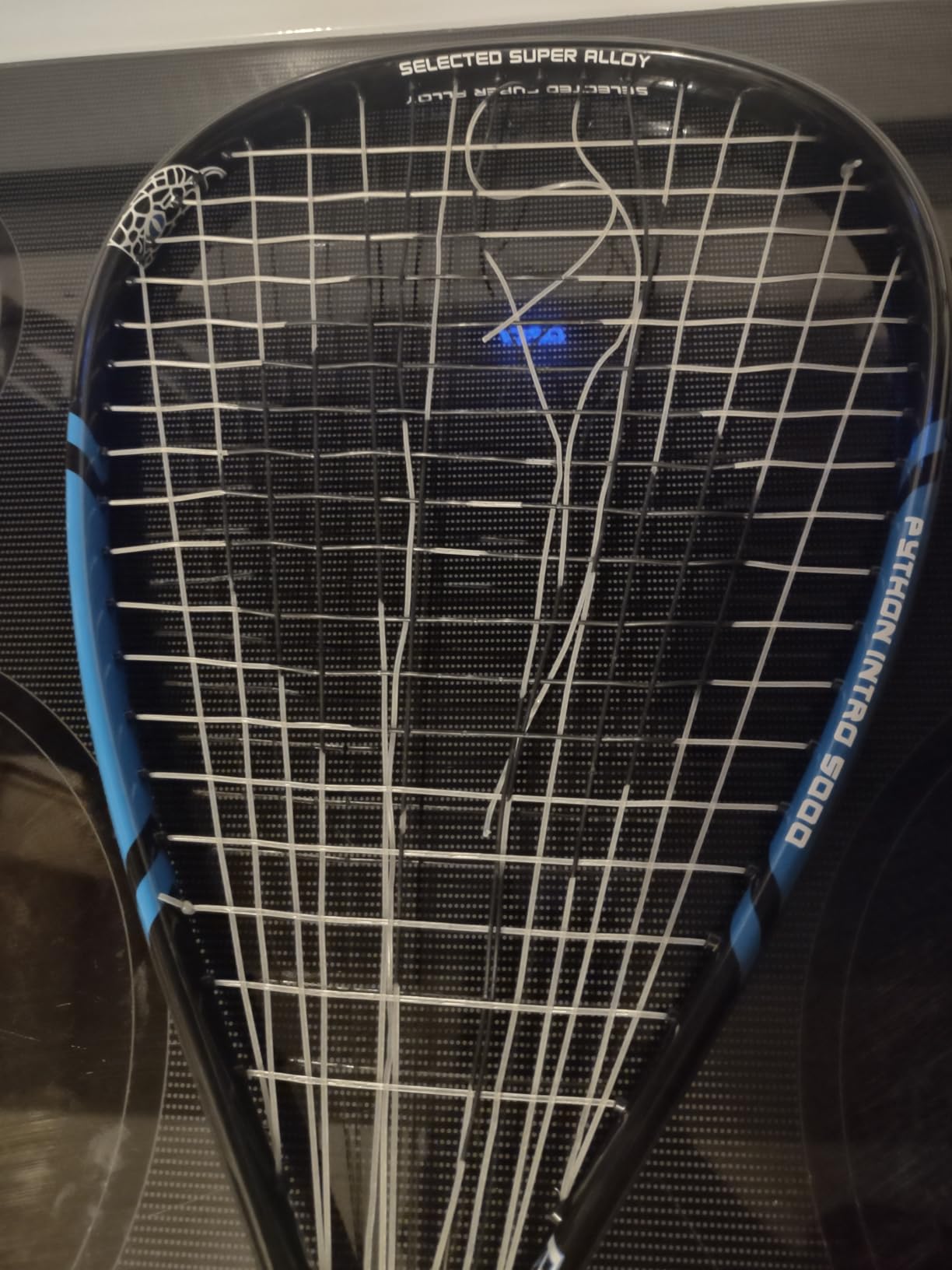 Python Intro 5000 Racquetball Racquet | Lightweight graphite racquet with oversized sweet spot for beginner power, control, and confidence. customer photo 1