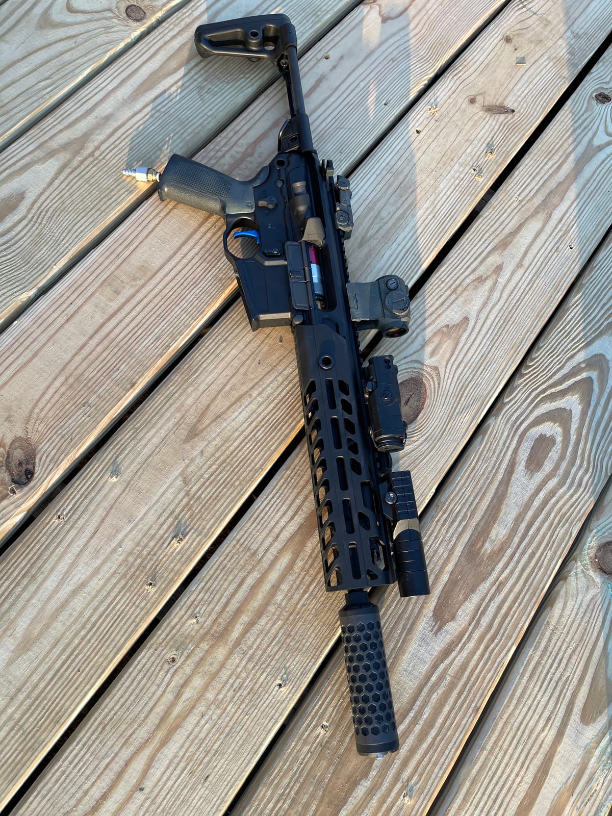Sig Sauer ProForce AEG 6mm Airsoft Rifle | 11.1 V LIPO, 120 rd Mag-a-zine, CNC Machined, Hunting Handguard, 3-Position Stock (AIR-PF-MCXAEG) customer photo 2