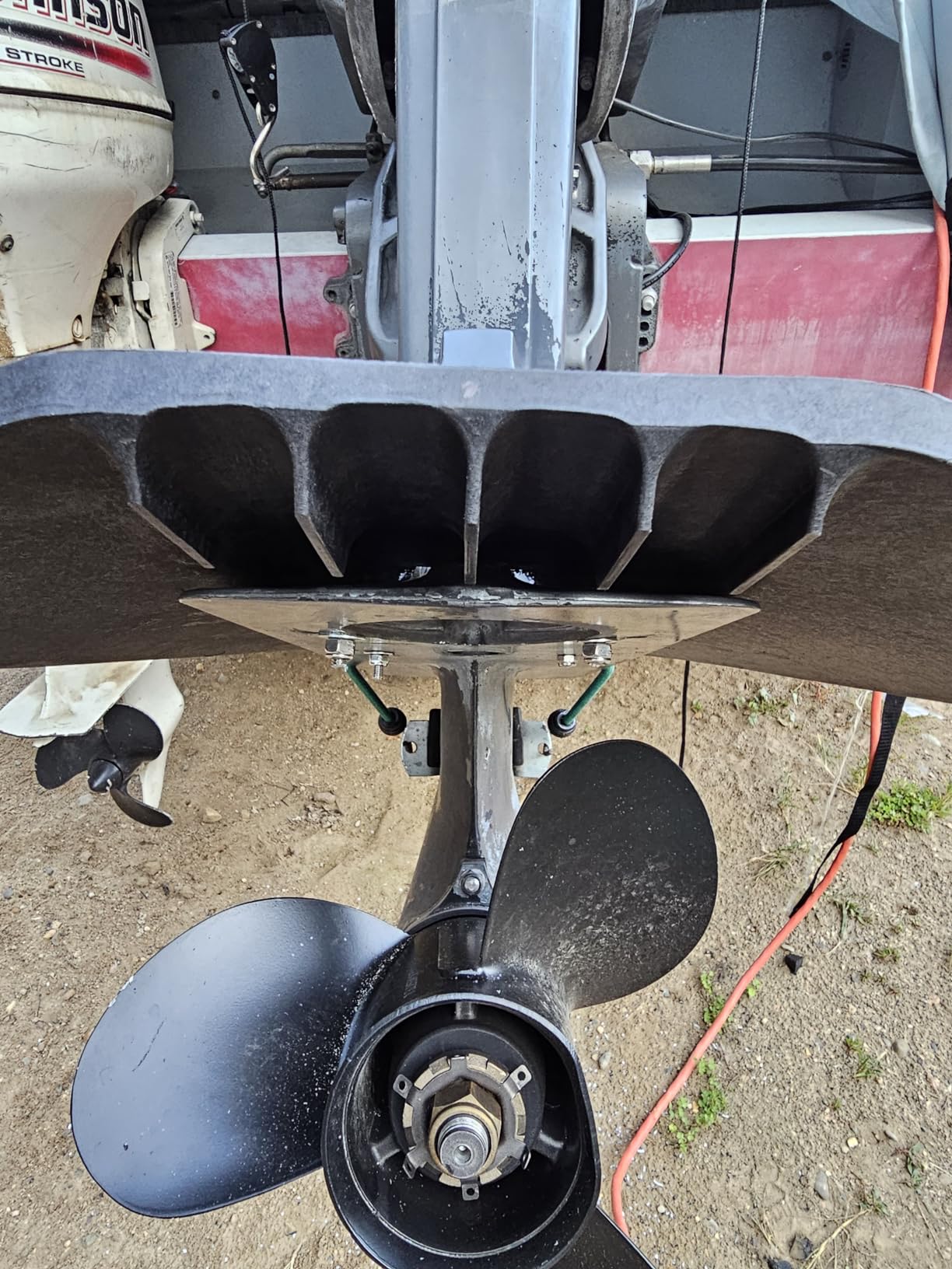 13 1/4x17 Pitch 48-77344A45 Upgrade Aluminium Boat Propeller for Mercury Outboard Motors 60 75 90 100 115 Hp,15 Spline Tooth,Hub Kits Included,Rh,13.25 x 17p customer photo 1