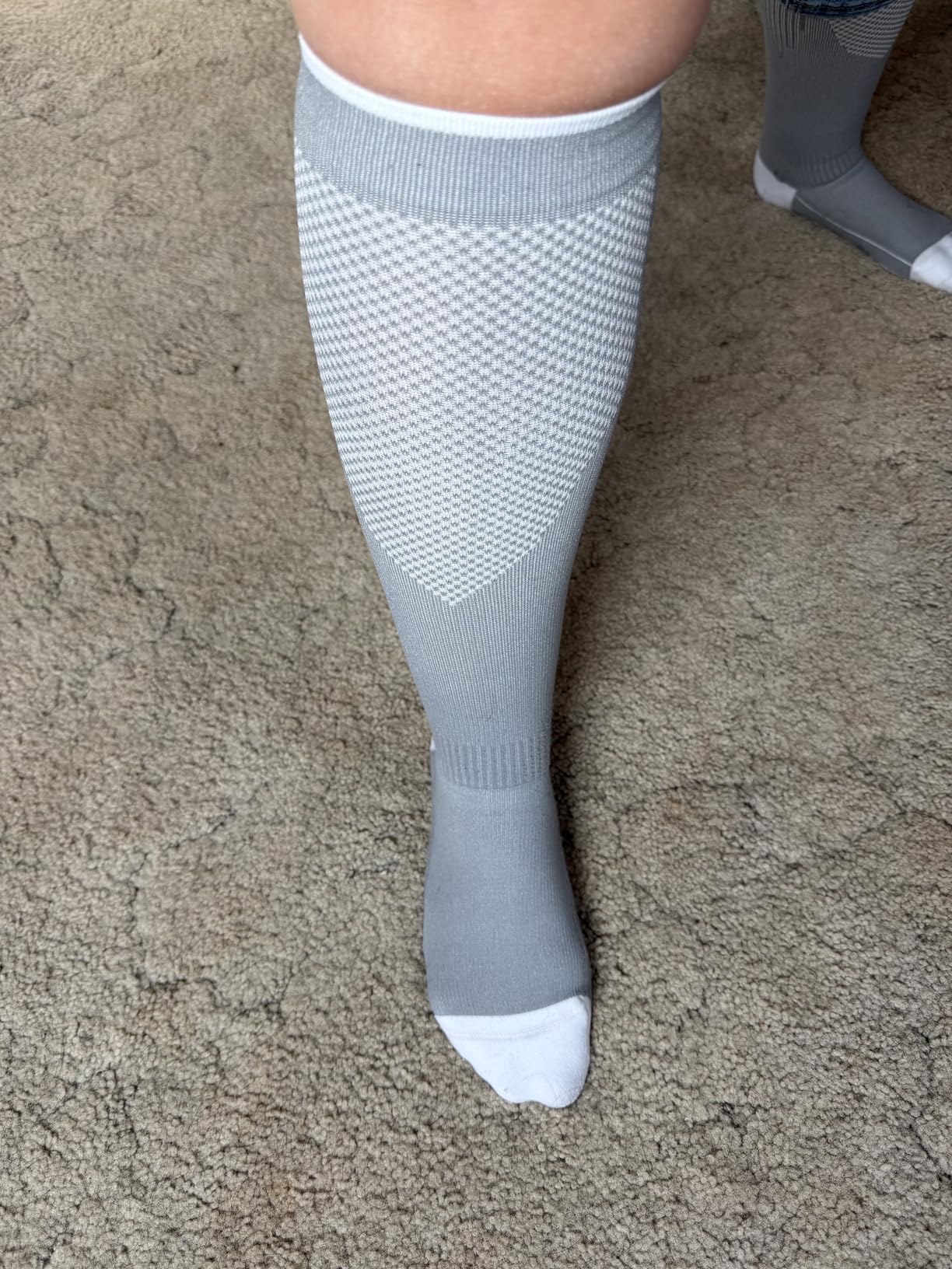 FITRELL 3 Pairs Compression Socks for Women and Men 20-30mmHg-Circulation Support Socks customer photo 1