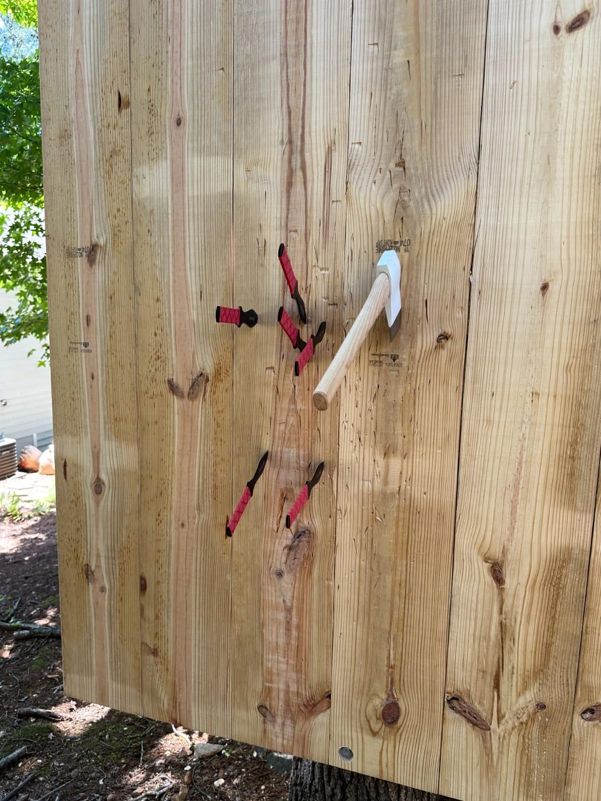 The Competition Thrower: World Axe Throwing League Premium Competition Throwing Axe with Throwing Hatchet Hickory Wooden Handle customer photo 1