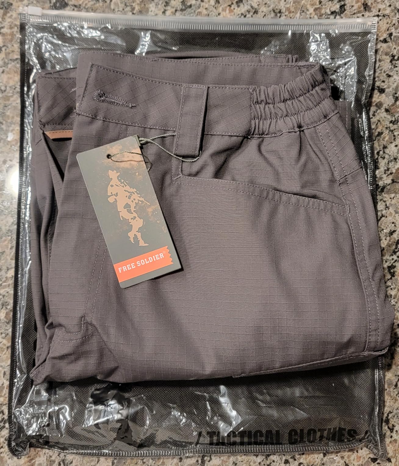 FREE SOLDIER Men's Tactical Pants Ripstop Work Cargo Hiking Pants customer photo 2