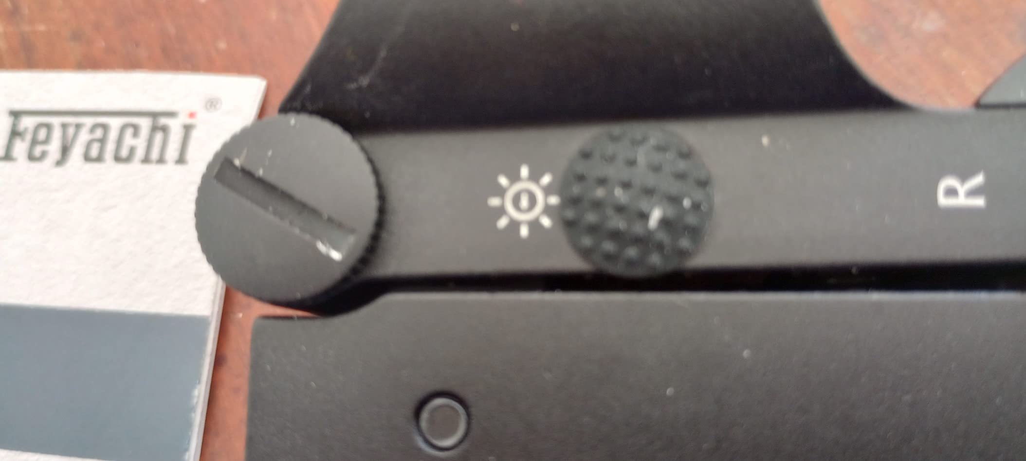Feyachi Reflex Sight, Multiple Reticle System Red Dot Sight with Picatinny Rail Mount, Absolute Co-Witness customer photo 1