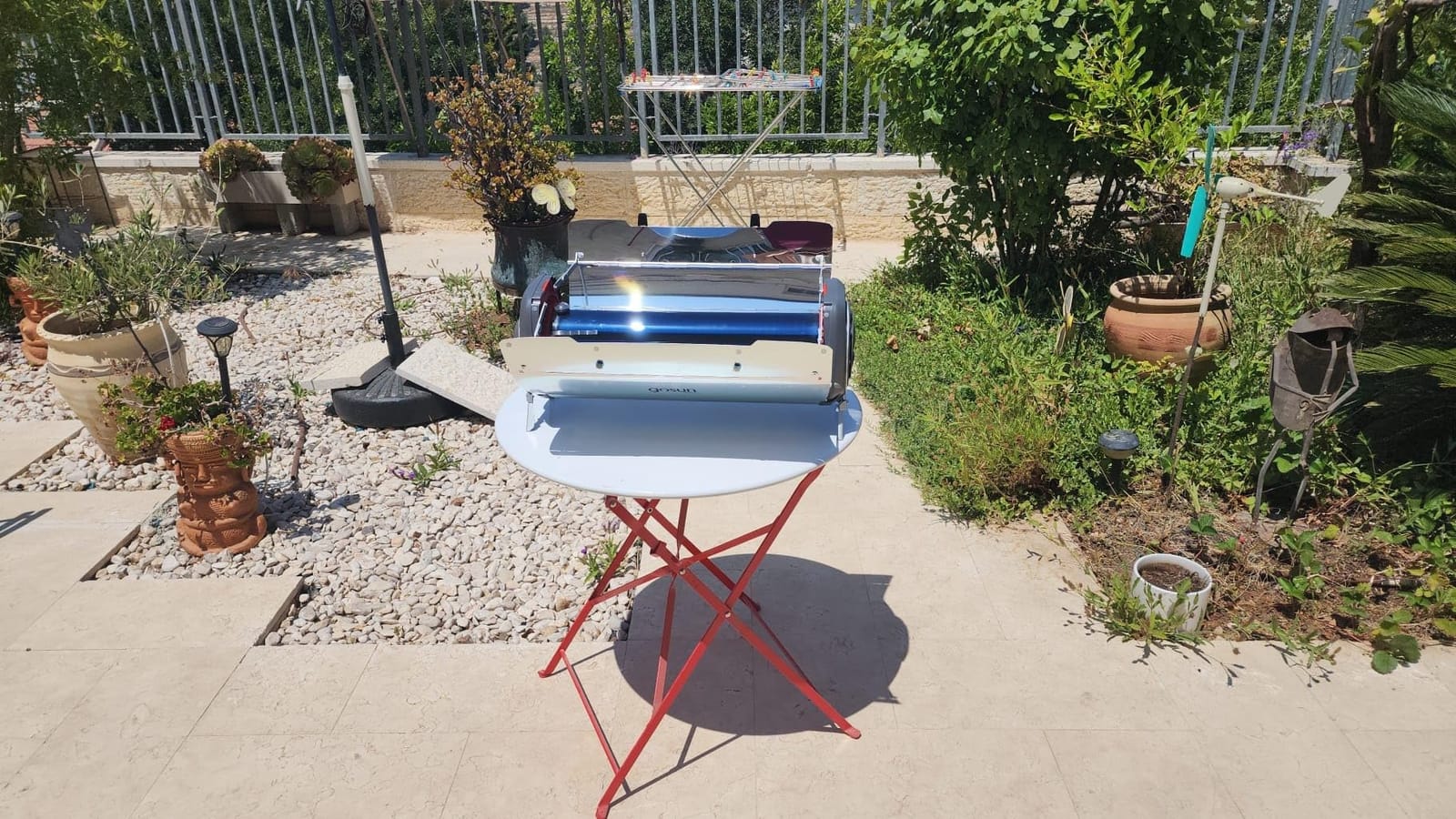 GOSUN Fusion Solar Oven and Cooker | Hybrid Electric Grill | Portable & High Capacity | Indoor or Outdoor Solar Cooker | American Oven Camping Cookware | Survival Gear Powered by Sun or Electricity customer photo 1