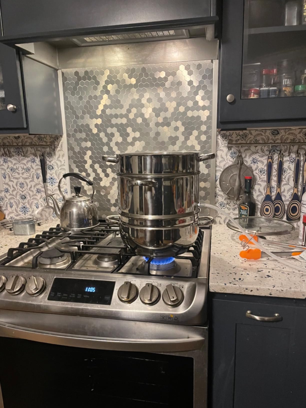 Kitchen Crop Little Creek Stainless Steel Water Distiller, 2 Gallon Capacity, Works on all Stovetops, Double Boiler, Render Lard & Tallow customer photo 2