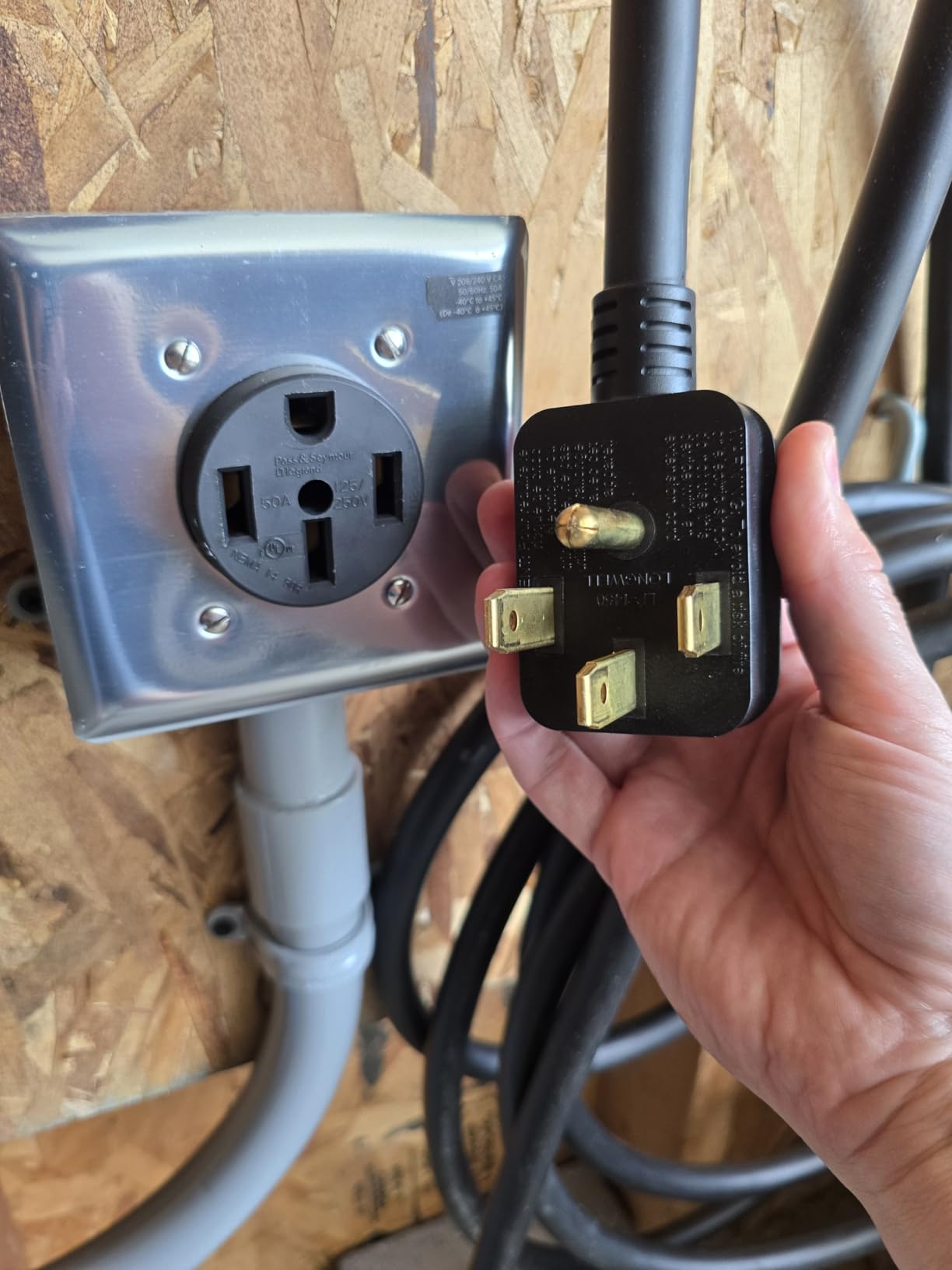 ChargePoint HomeFlex Level 2 EV Charger J1772 - NEMA 14-50 Plug | Fast Smart Battery Power Charging at Home for Electric Automobile Vehicles - for Electric Car customer photo 1