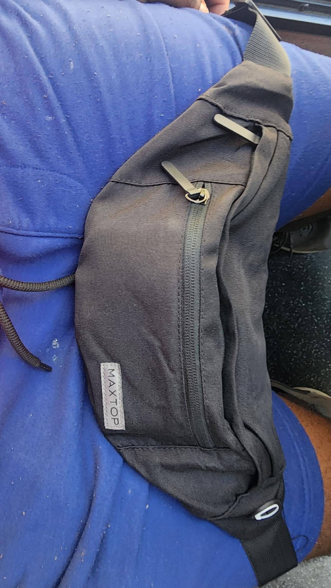 Large Crossbody Fanny Pack for Women Men Shoulder Sling Bag Fit All Phones customer photo 1