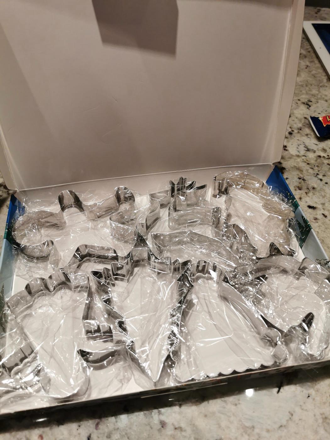 Large Christmas Cookie Cutter Set - 7 Piece - Stainless Steel customer photo 1