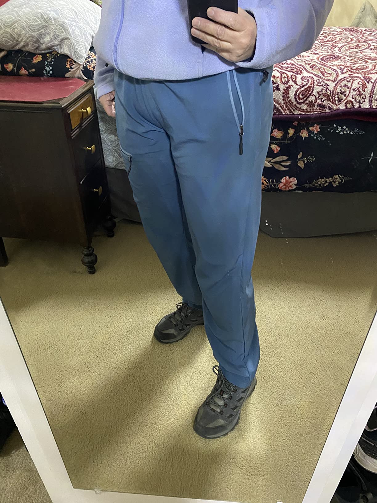 Women's Hiking Cargo Pants Waterproof Lightweight Outdoor UPF 50+ customer photo 2