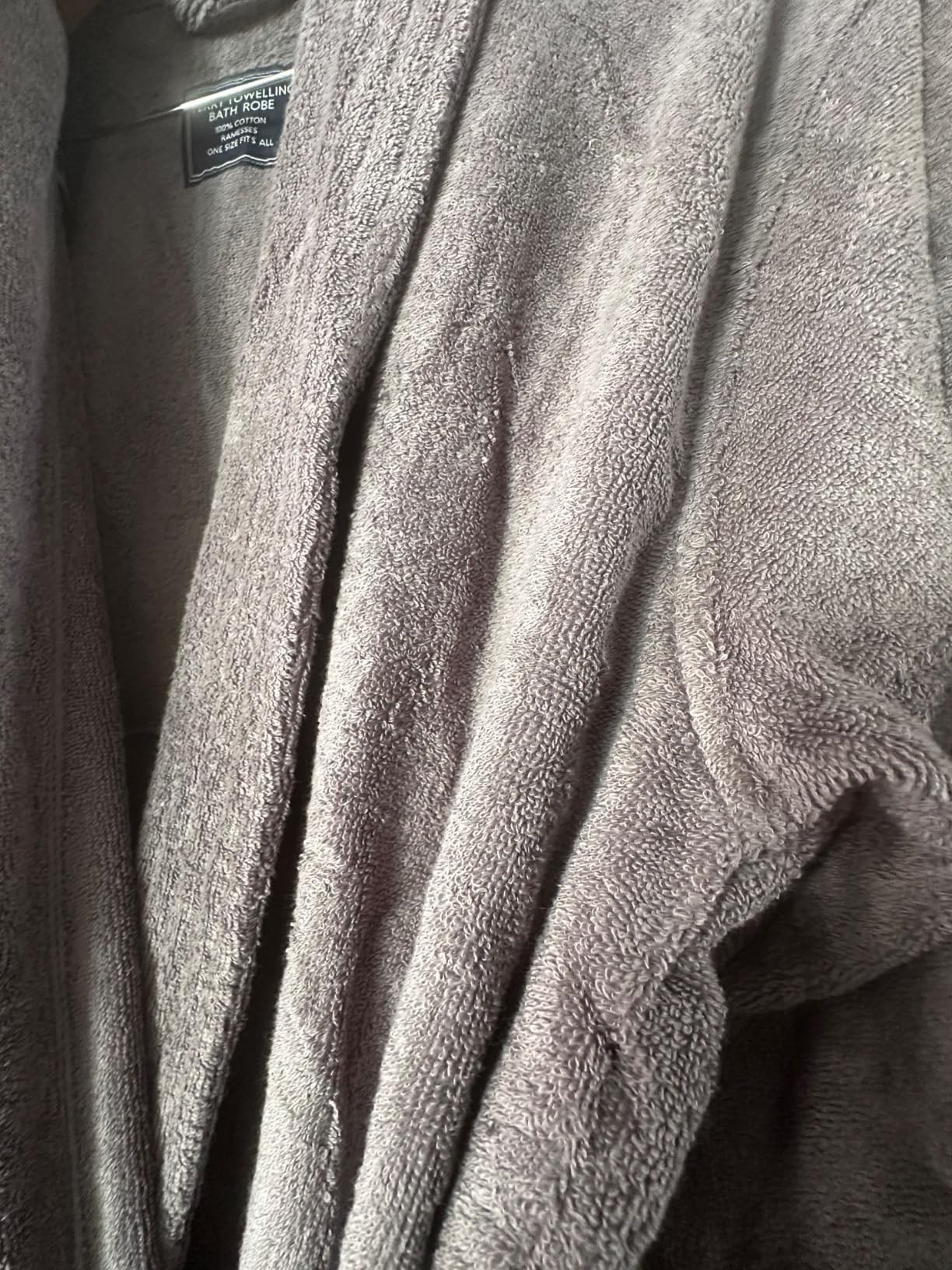 Bathrobe Mens, Premium Thick Terry Cloth Bathrobe, Towel Bath robe Long-Staple Combed Men's Cotton Robe customer photo 1