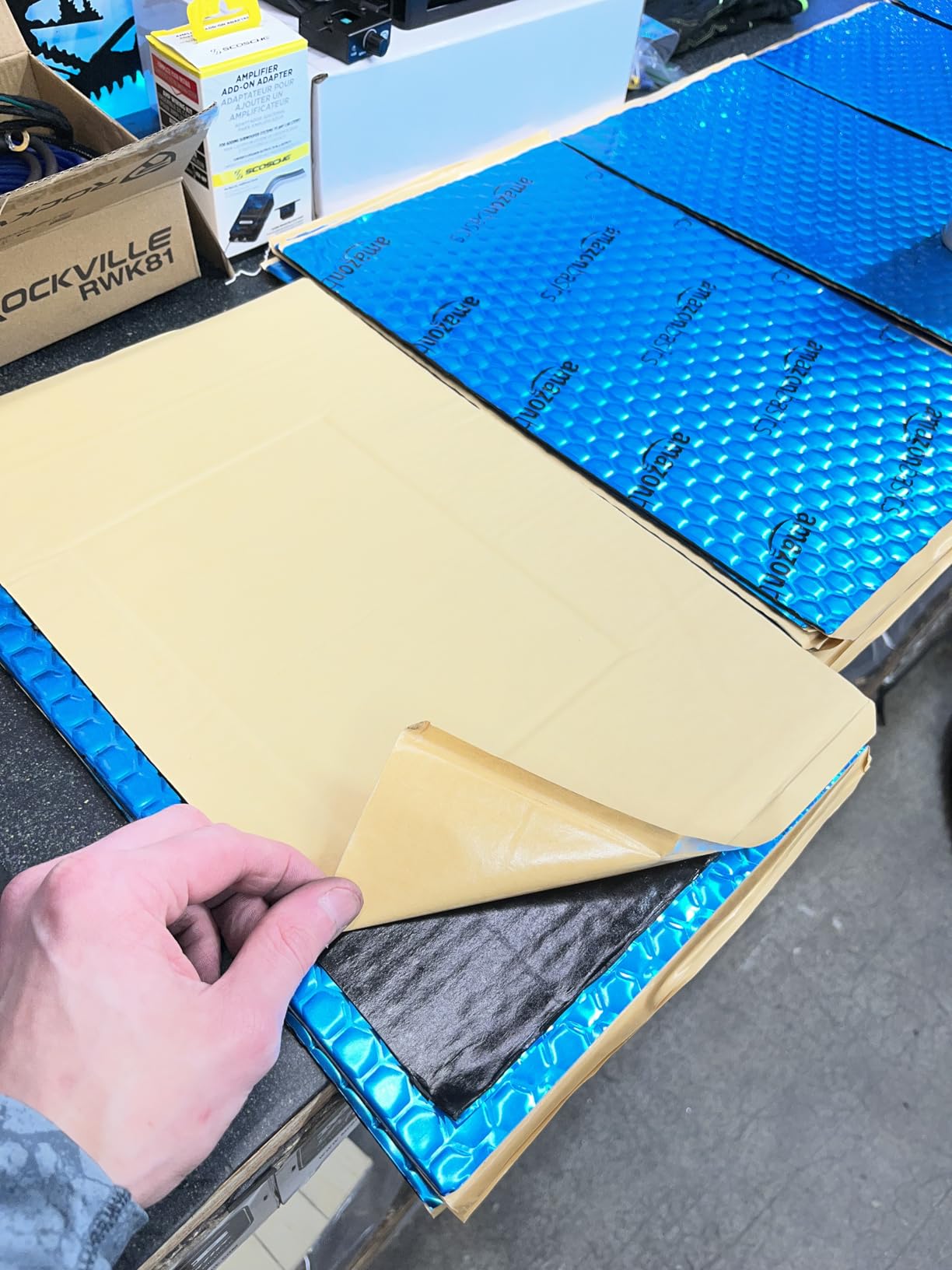 Amazon Basics Car Sound Deadening Mat, 14.5