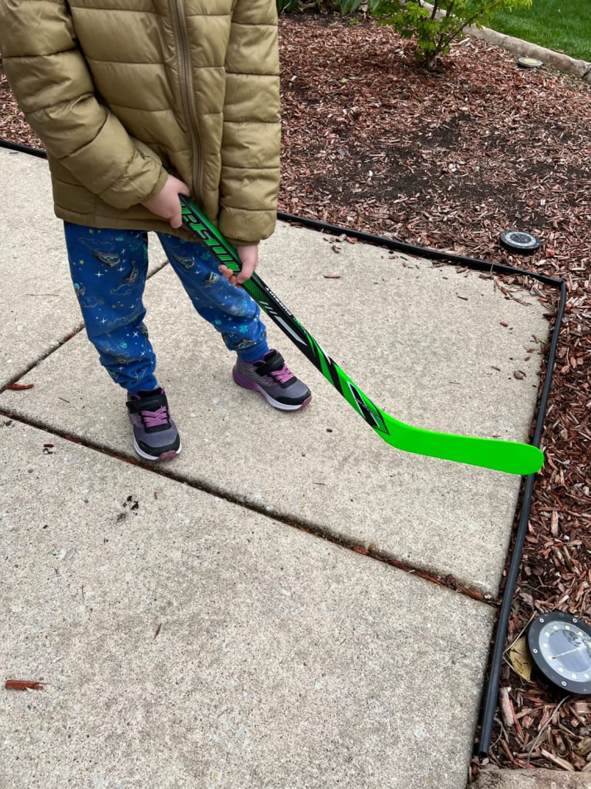 Franklin Sports Kids Ice Hockey Stick customer photo 1