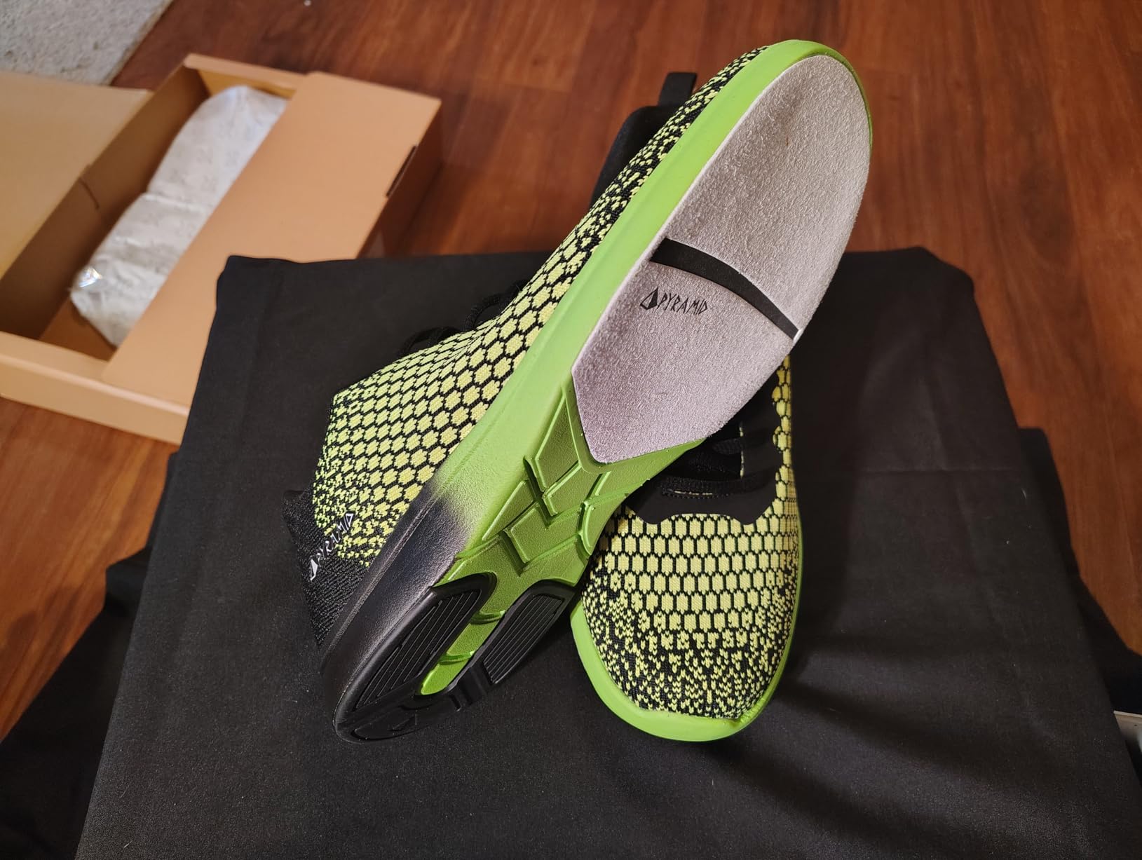 Pyramid Men's Path Lite Seamless Mesh Bowling Shoes - Lightweight Seamless Design, Athletic Fit, Breathable Knit Upper, Universal Slide Soles customer photo 1