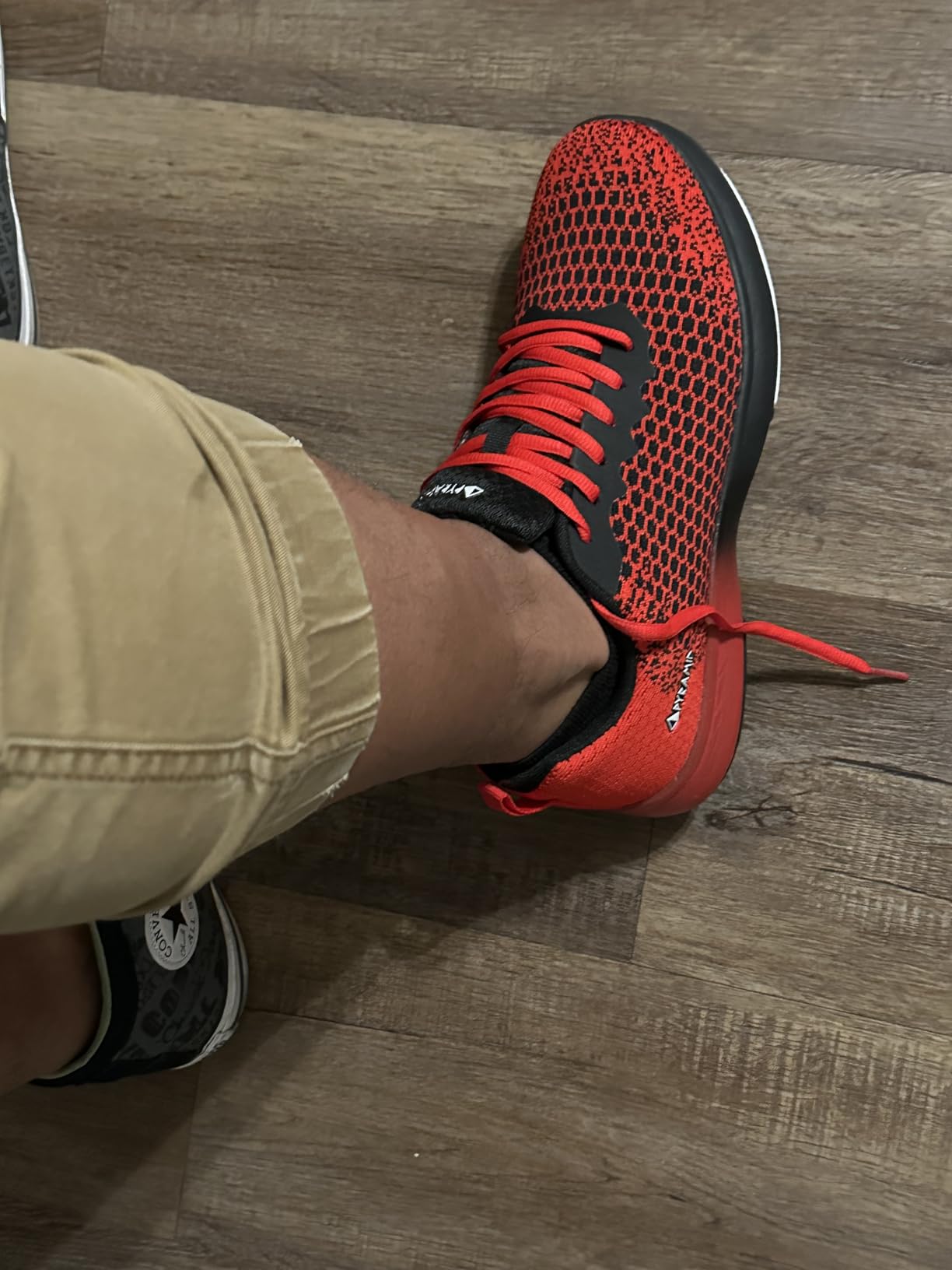 Pyramid Men's Path Lite Seamless Mesh Bowling Shoes - Lightweight Seamless Design, Athletic Fit, Breathable Knit Upper, Universal Slide Soles customer photo 2