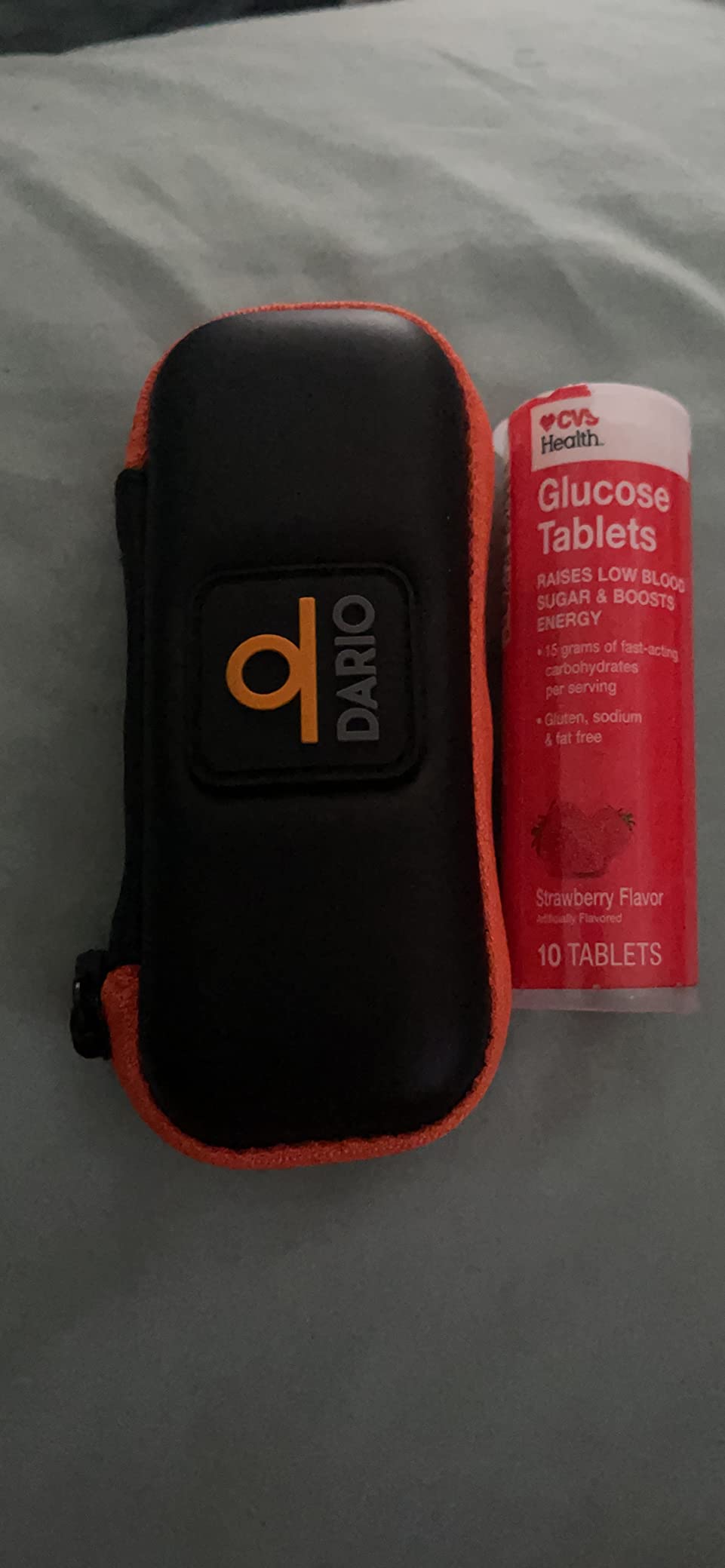 DARIO Diabetes Travel Case Bag - For Glucose Monitor Kit & Other Diabetic Supplies (Small, Black) customer photo 1